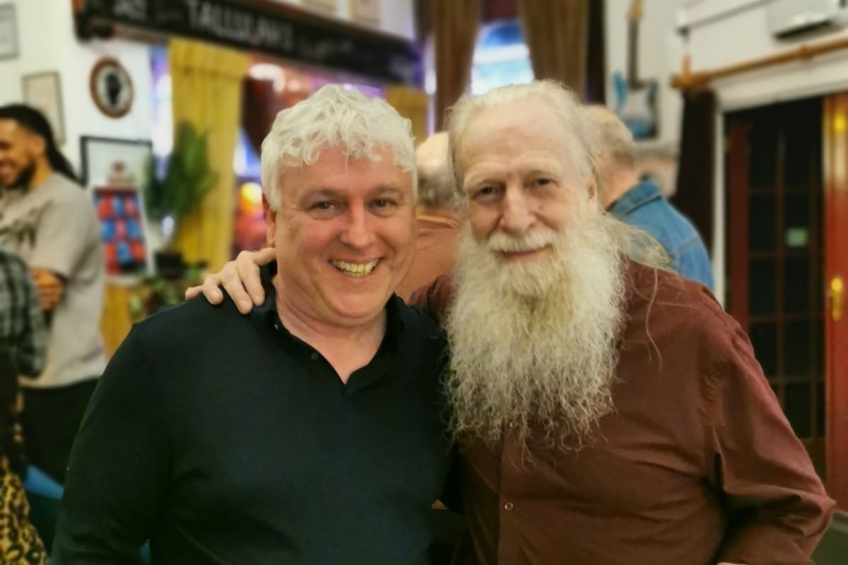 Mike Hughes (L) and Roger Beaujolais (R)