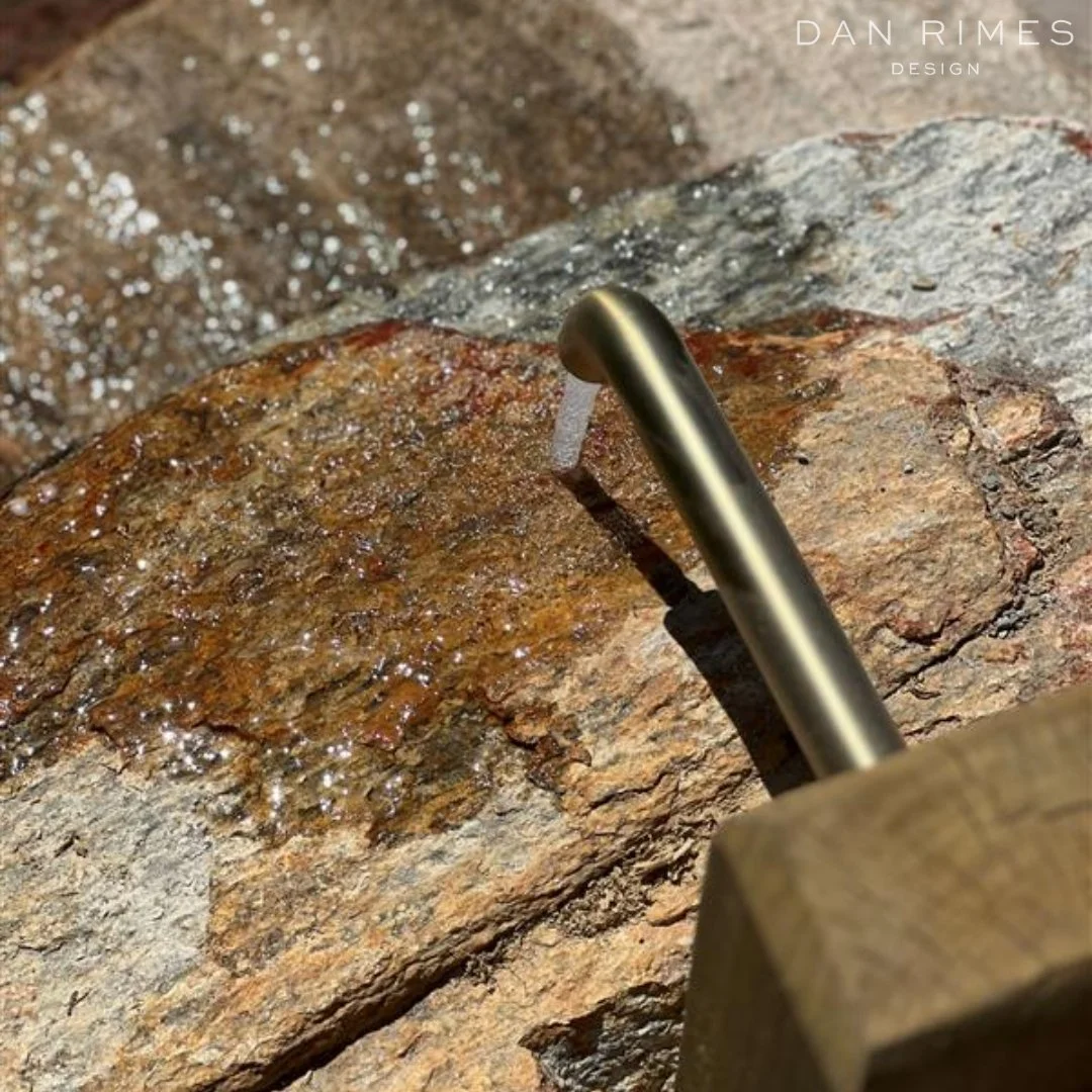 Water play - a magical experience that taps into the simple wonders of nature, bringing endless joy and discovery.✨

Watch as natural rocks, when wetted, come to life with vibrant hues, sparking curiosity and creativity.

A simple water-spout and sta