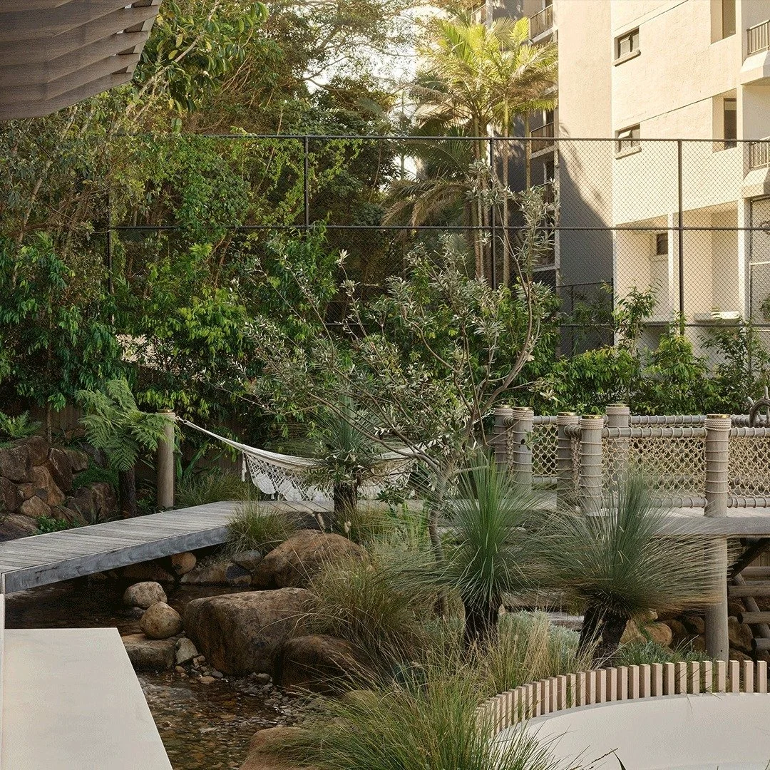 An elevated position with landscape flowing beneath, becomes an effective design tool for awakening our awareness of physical presence in space; An experience felt as much as seen. It draws attention not only to the surrounding environment but to our