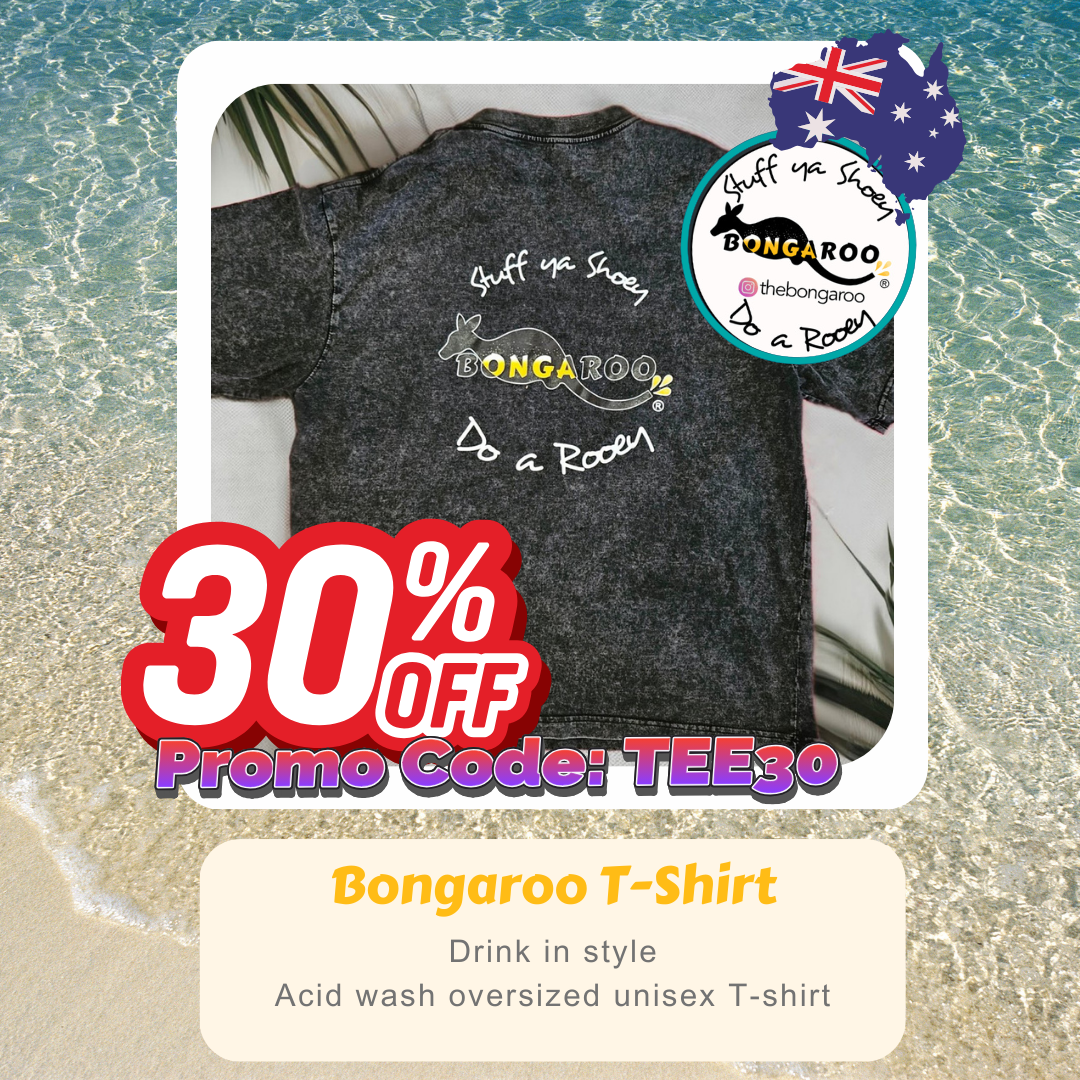T-Shirt - Acid Wash Oversized - The Bongaroo