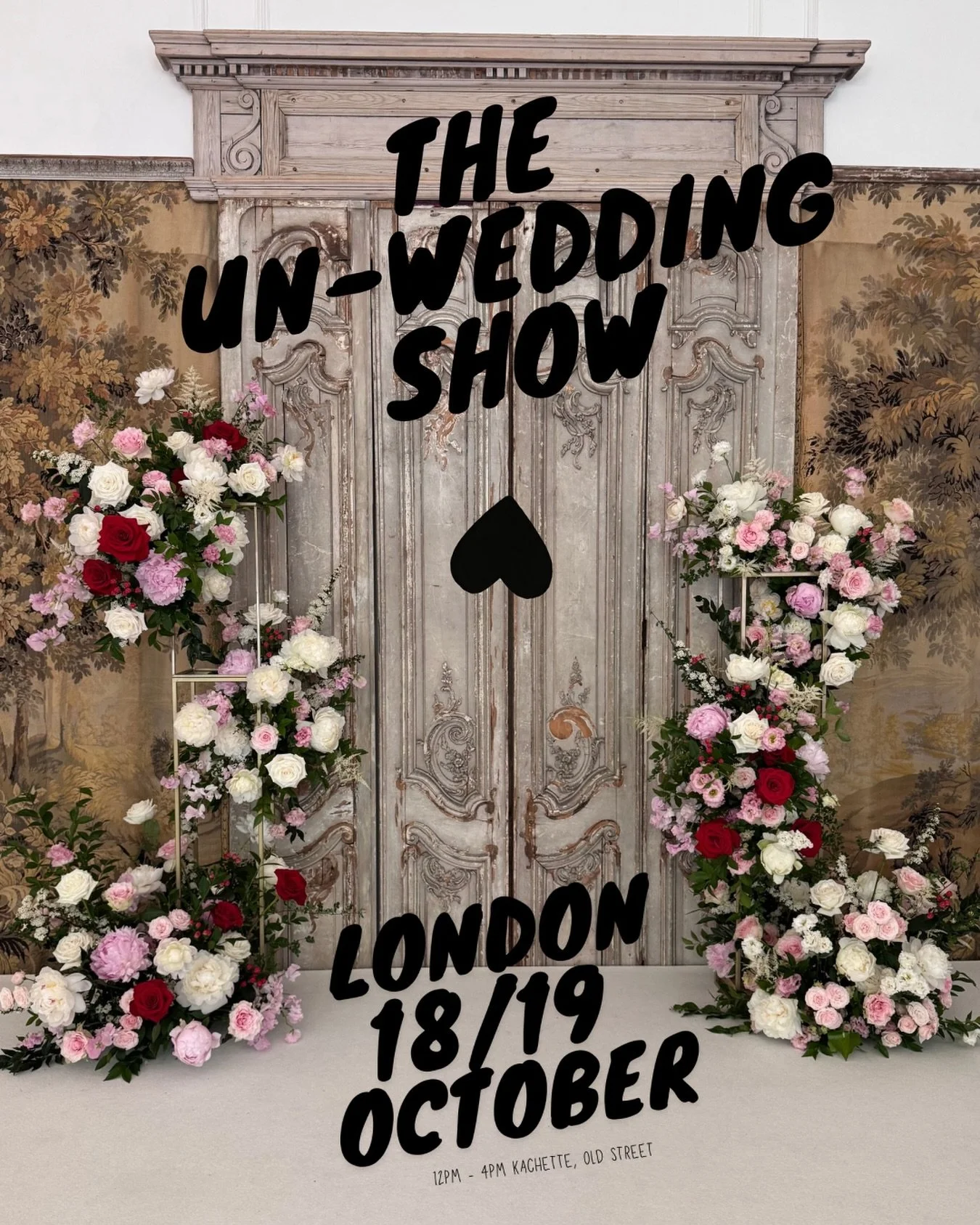 🌸 GIVEAWAY TIME 🌸

I&rsquo;m so excited to be showcasing at The Un-Wedding Show in London on the 18th + 19th October 💫 THE wedding fair for couples who want to do things differently &mdash; modern, design-led and full of inspiration 💃🏼

I&rsquo;