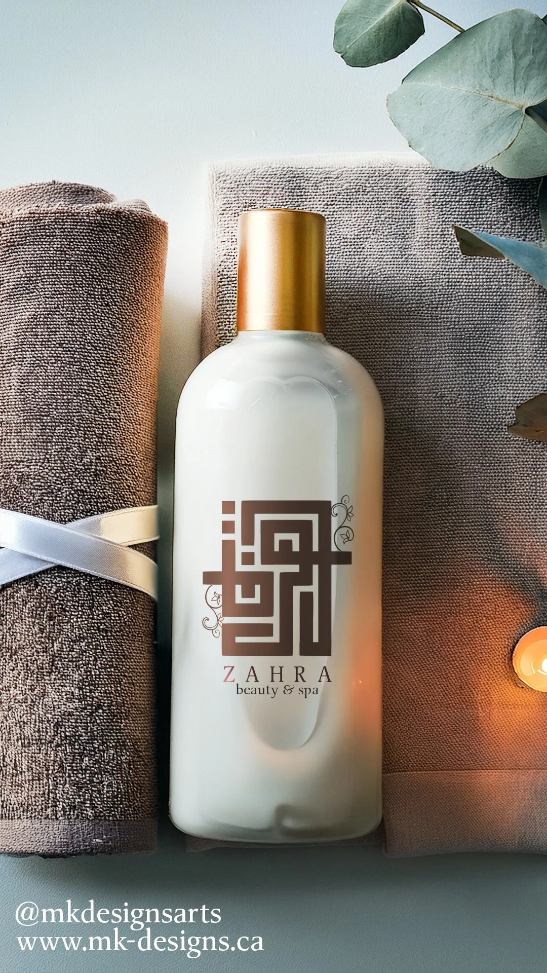 Zahra Beauty & Spa Logo Design