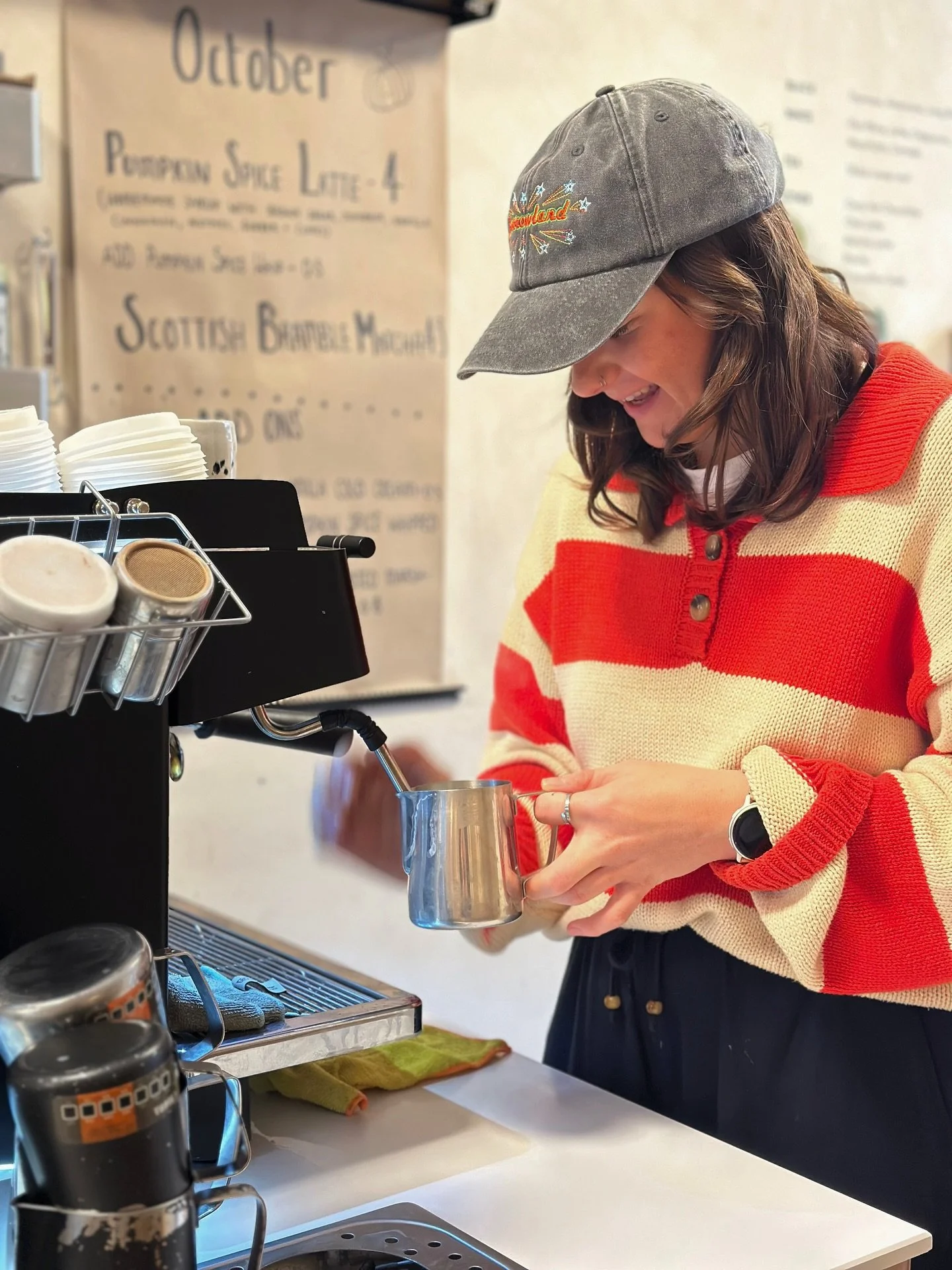 Guess who&rsquo;s back behind the bar? She helped open the doors, explored the world, and now she&rsquo;s back pouring (and sipping on) perfect flat whites. 🌍 

Welcome home, Hannah, our new Head Barista ☕️ ❤️ 

#coffee #coffeeshop #coffee☕ #barista