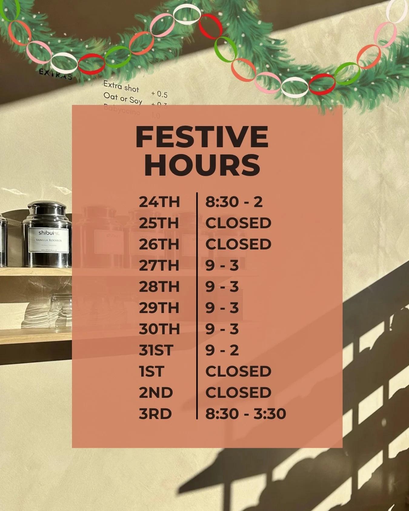 Who&rsquo;s ready for Christmas? 🎄 

#coffee #coffehouse #coffeeshop #kilmarnock #ayrshire #scottishcoffee