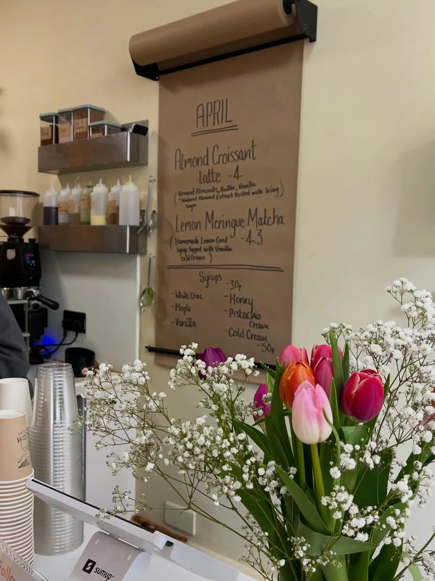 A March and April full of iced drinks and pup cups. 

We are so thankful to everyone who&rsquo;s come through our door since we started - from familiar faces to our newest regulars. We couldn&rsquo;t do what we do without all of you! ☺️🫶🏻