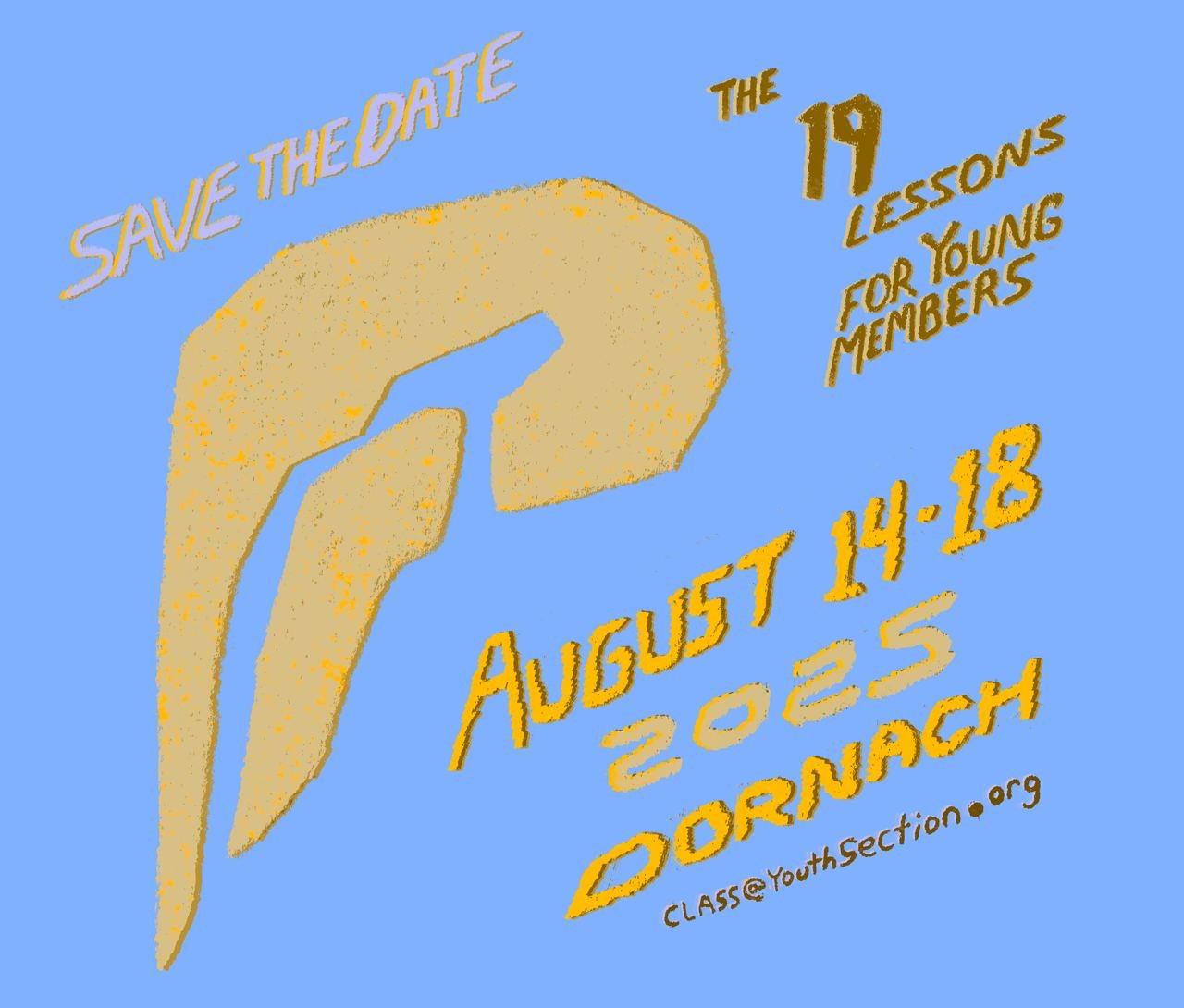 The 19 Lessons for young Members