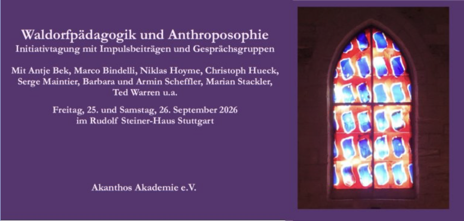 Waldorfpädagogik und Anthroposophie