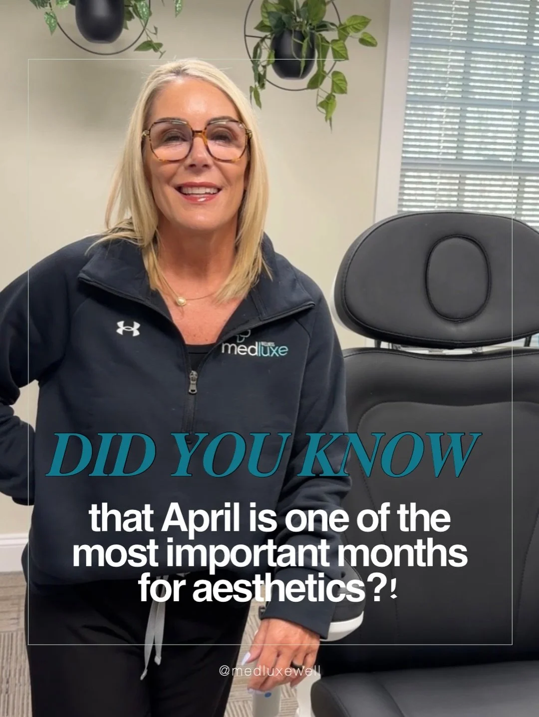 April is actually one of the most important months for aesthetics &mdash; and most people don&rsquo;t realize it until it&rsquo;s too late.

Couple that WITH our April specials ($250 off Morpheus and $199 VI Peel with Botox) and it&rsquo;s a win/win!
