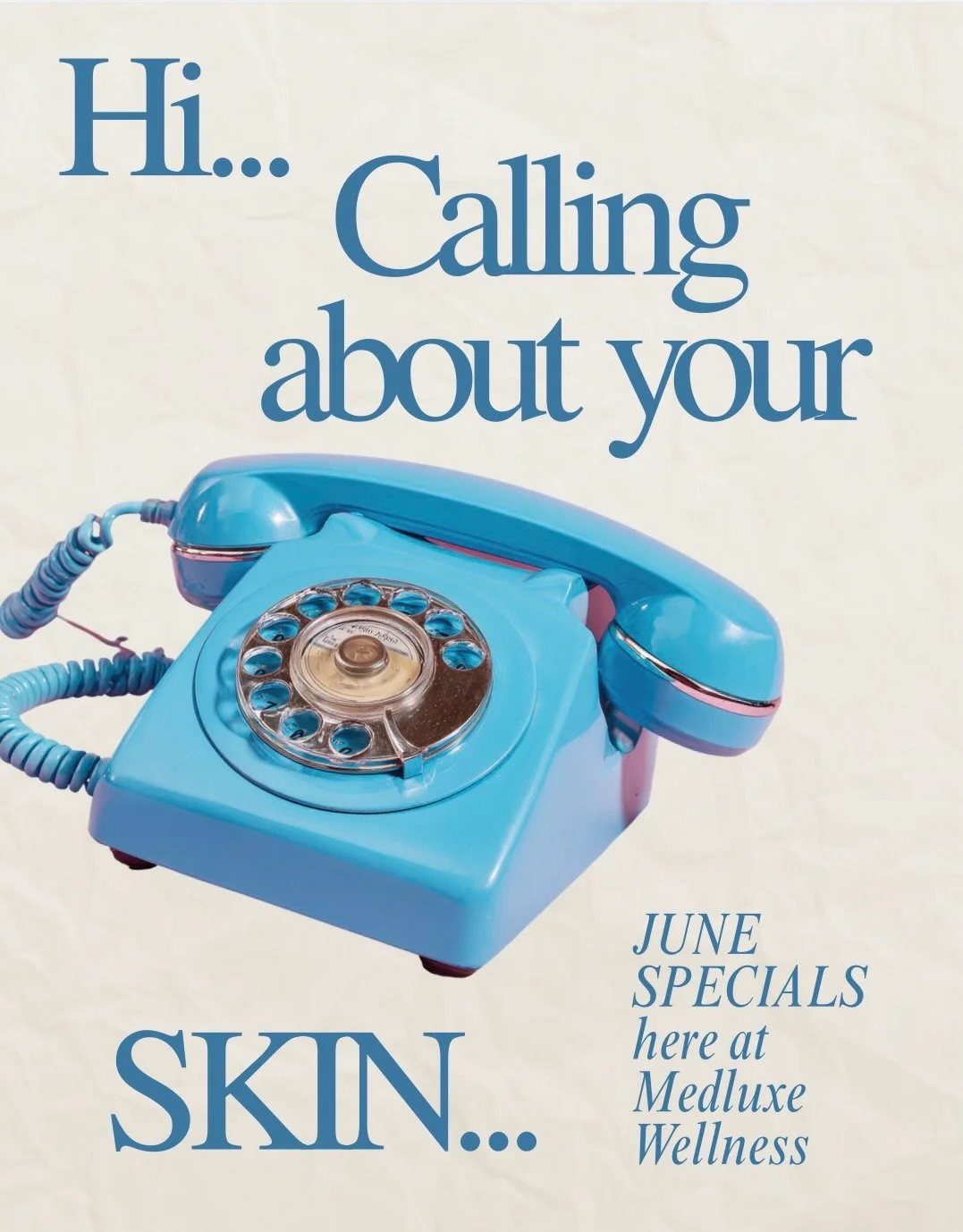 Summer is officially here, and we have you covered with our June specials!

Save on VI Peels, Botox &amp; Dysport &amp; even Medical Weight Loss - simply click on the link in our bio to schedule your appointment, or shoot us a DM.

We can&rsquo;t wai