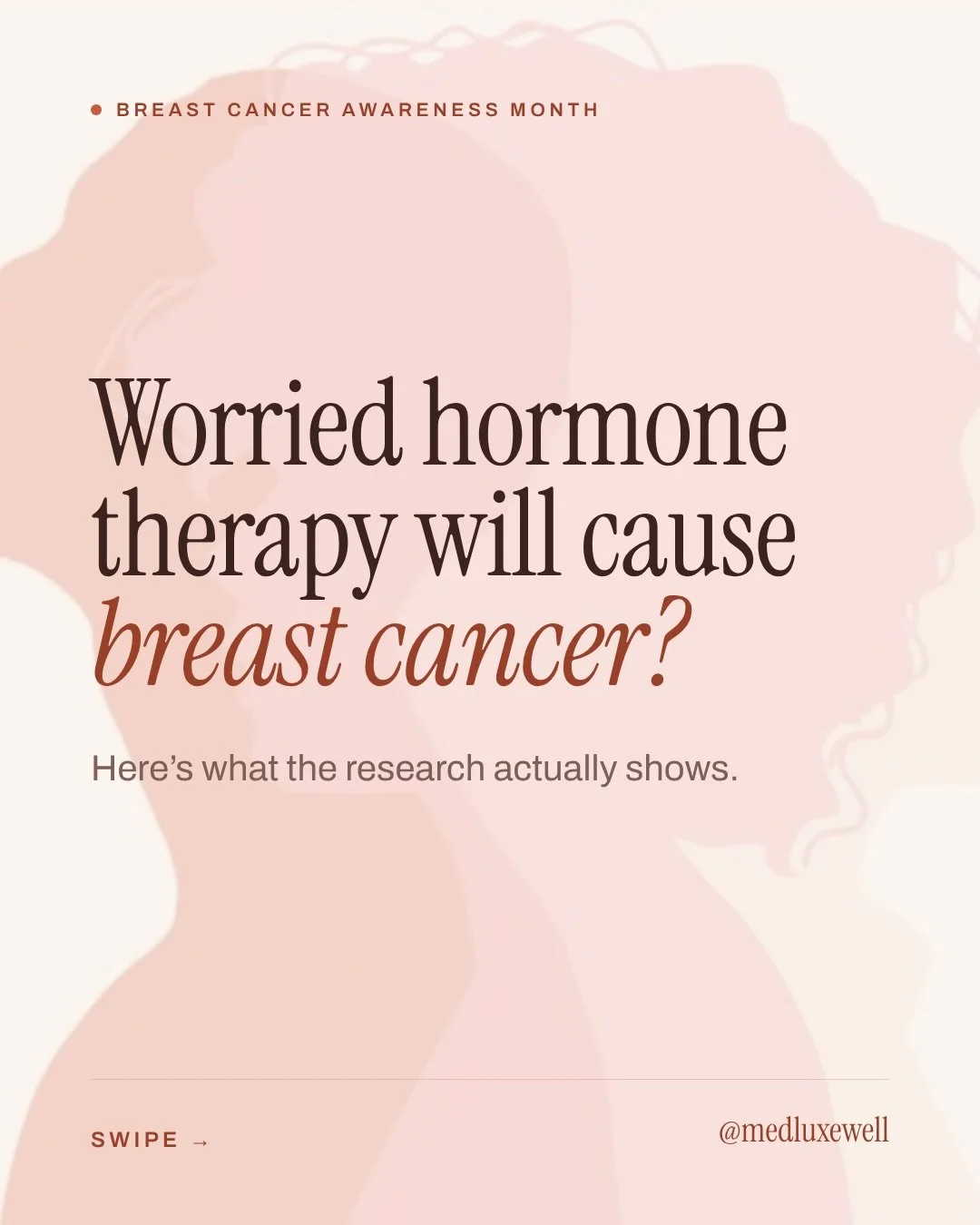For years, fear kept a lot of women from even asking about hormone therapy. 

The FDA has since removed the black box breast cancer warning, and the research shows the type of hormones you use really matters. 

If you&rsquo;ve been wondering whether 
