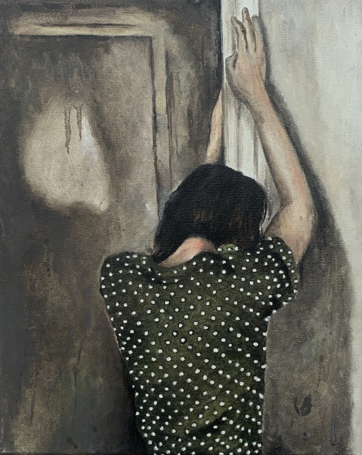 l’anamour à samedi, oil on canvas – 30 x 24 cm - 2020