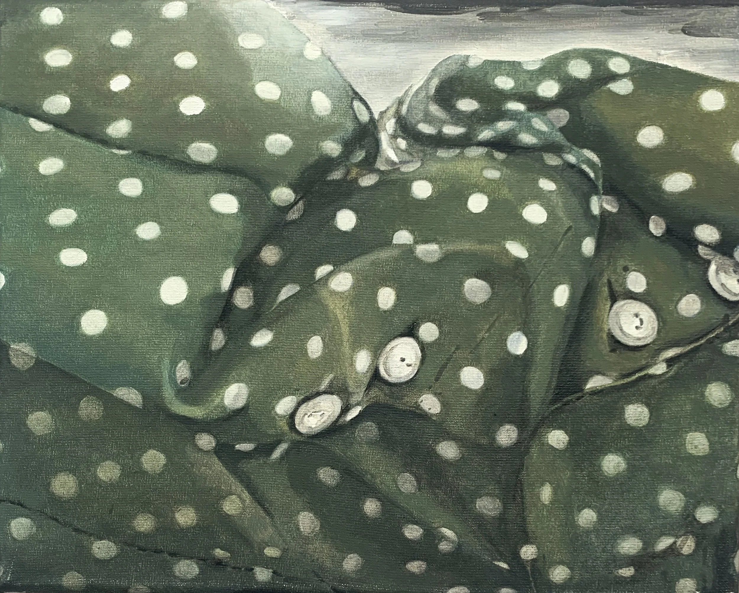 paysage comme un foulard de tendresse, oil on canvas – 24 x 30 cm - 2020