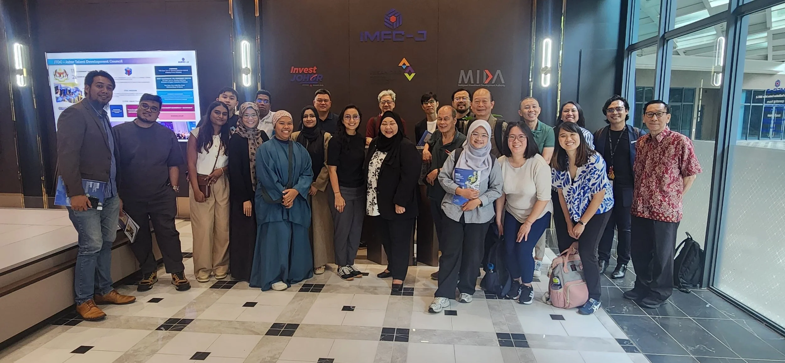 photo of all of us at the MFC-J office in Johor Malaysia