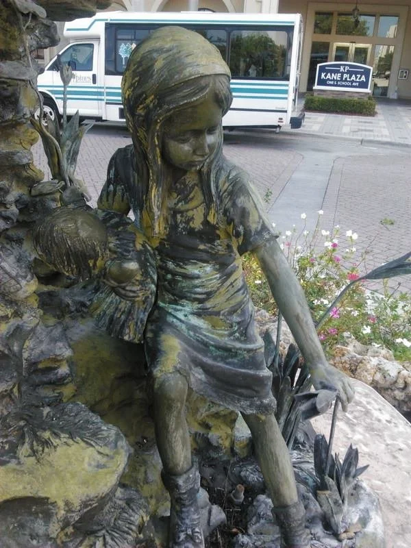 [Before] Adventure Island - Detail - Artist: Jim Davidson - City Of Sarasota Collection