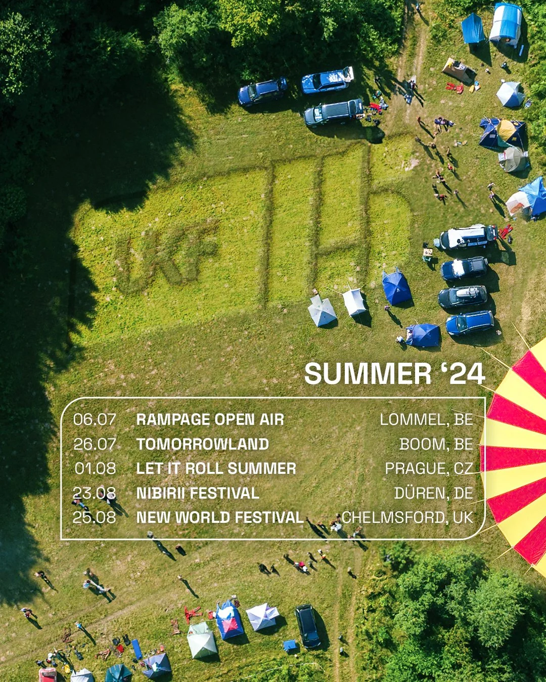 UKF15 Summer Festival Appearances