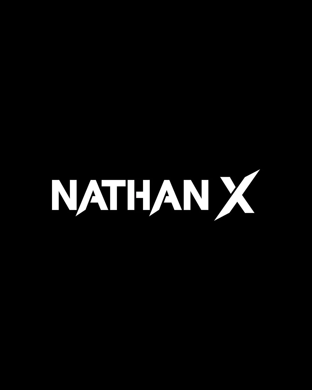 Logo for Nathan X, drum and bass DJ and founder of Unorthodox