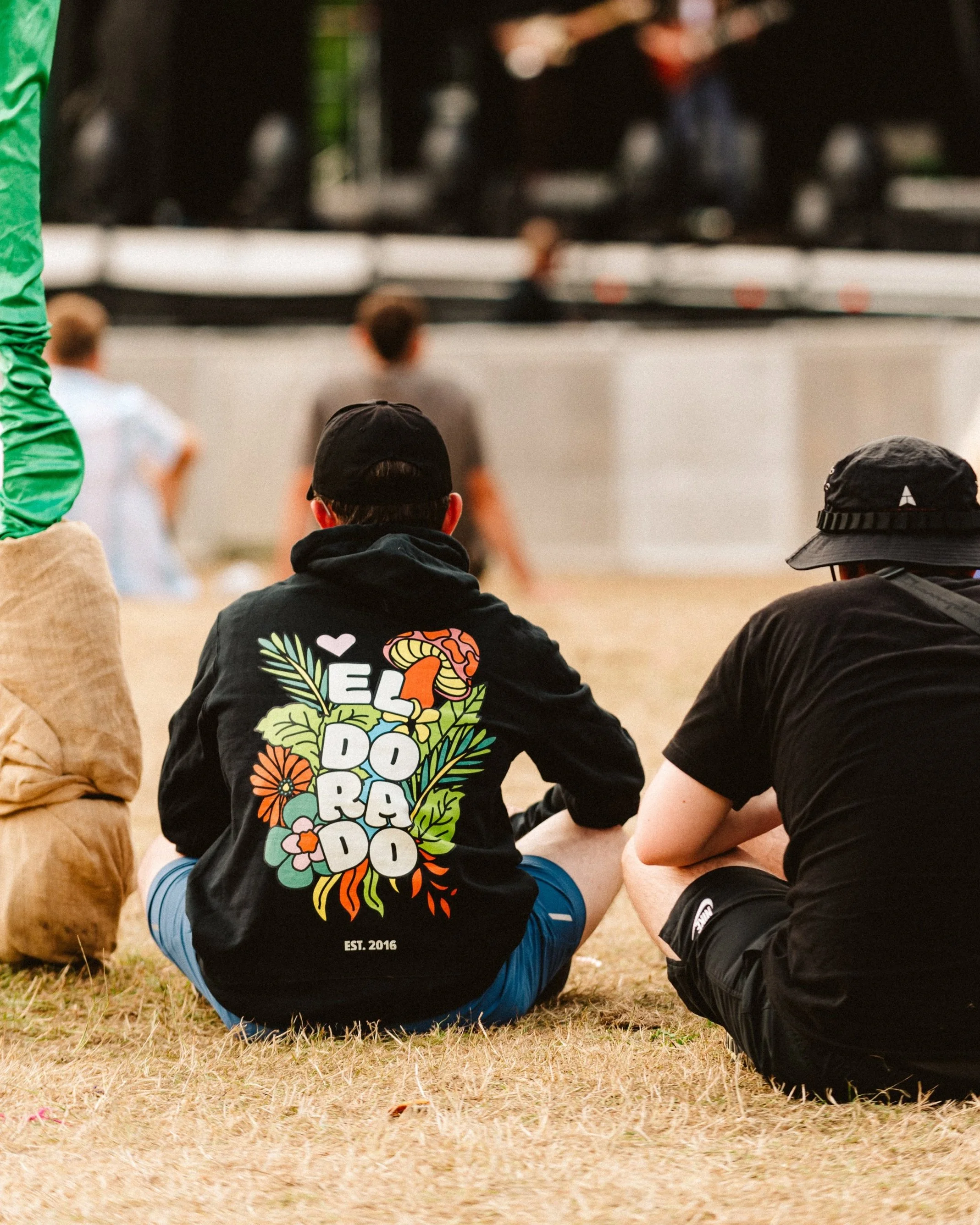 Official hoodie being worn at El Dorado Festival 2023
