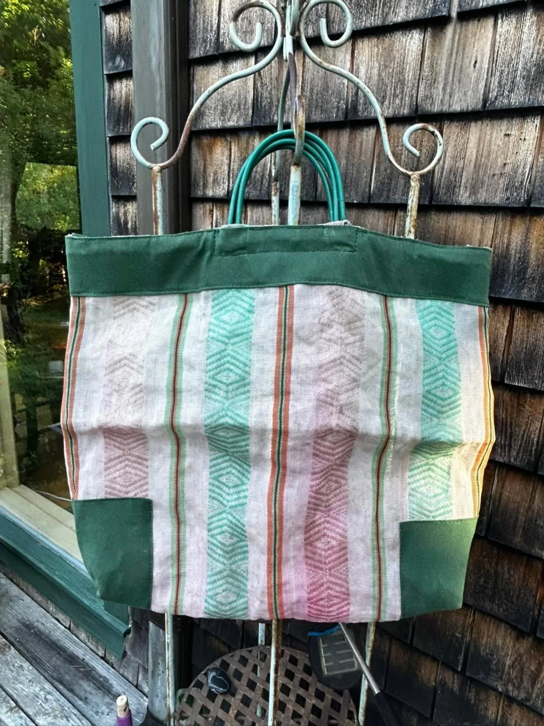 A favorite beach bag repaired ☀️