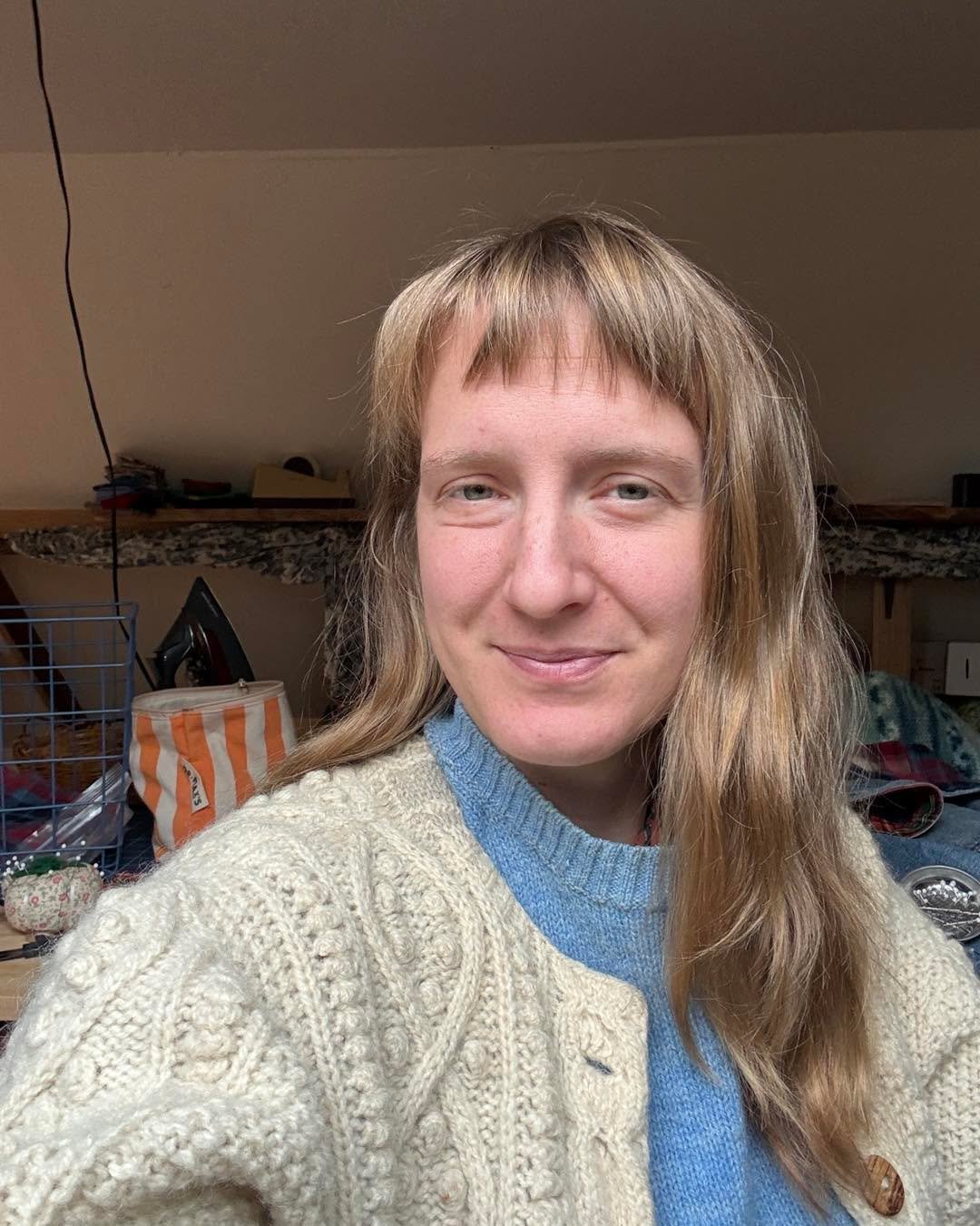 Layers and layers of mended clothes. Let me help you give some TLC to the clothes that will keep you cozy this fall. 

Visible Mending Workshop at Lincolnville Community Library tomorrow Sat. 10/10 from 12-2. Free and materials available. 

I also ju