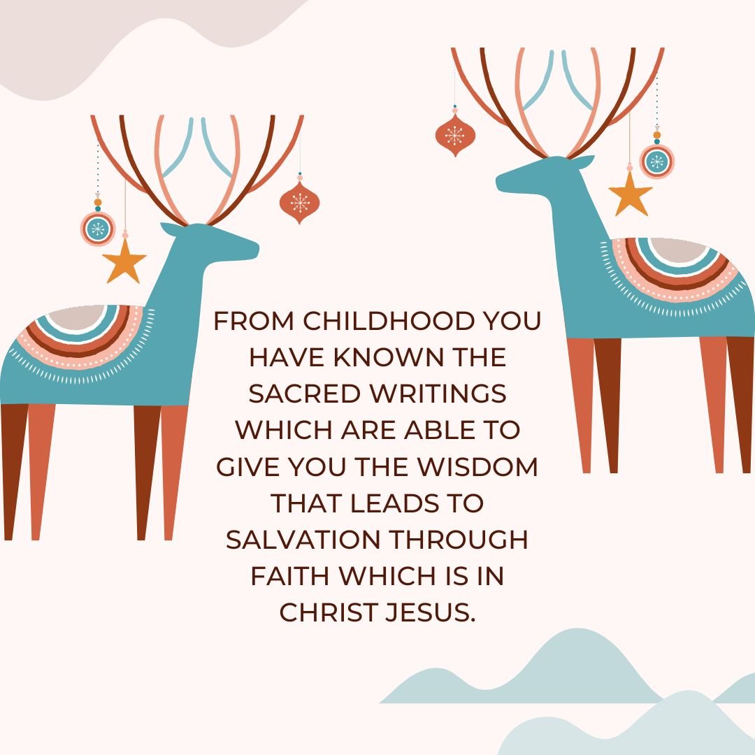 Youth Pray Daily. 2 Timothy 3:15