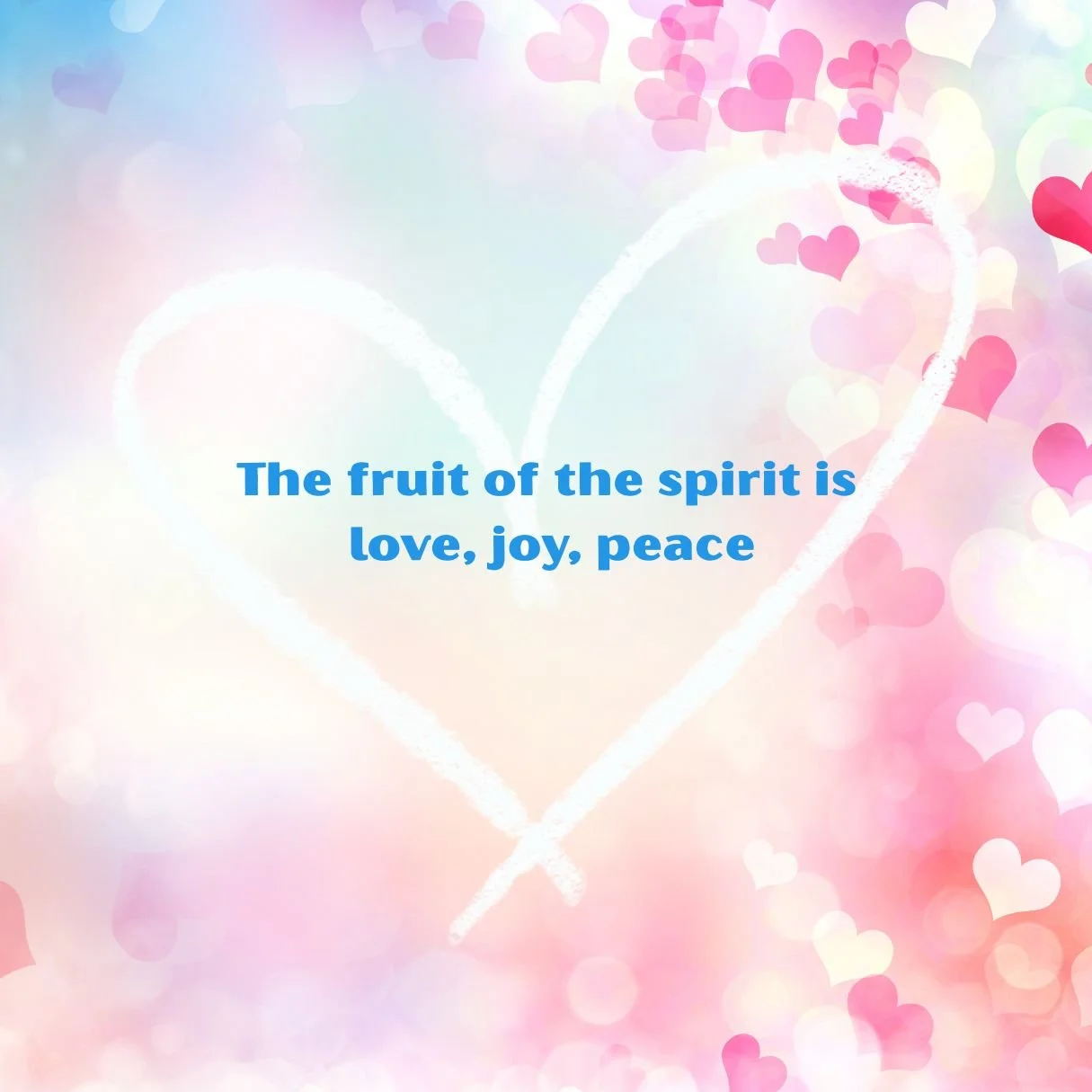 Youth pray daily. Galatians 5:22