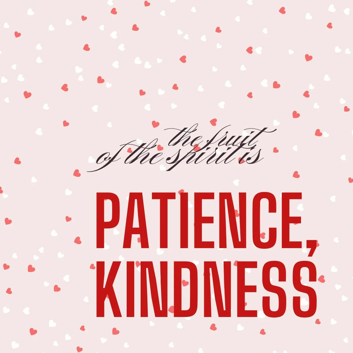 Youth pray daily. Galatians 5:22