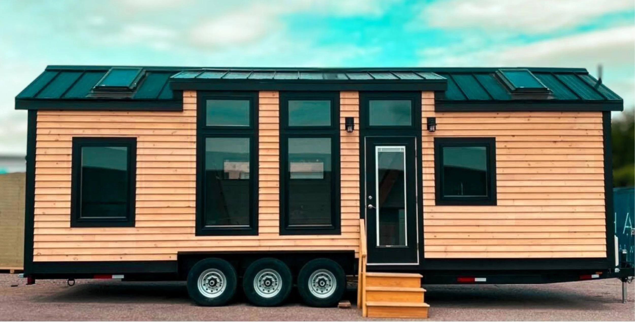 Allagash tiny home exterior