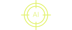 Yellow target with "AI" in the center