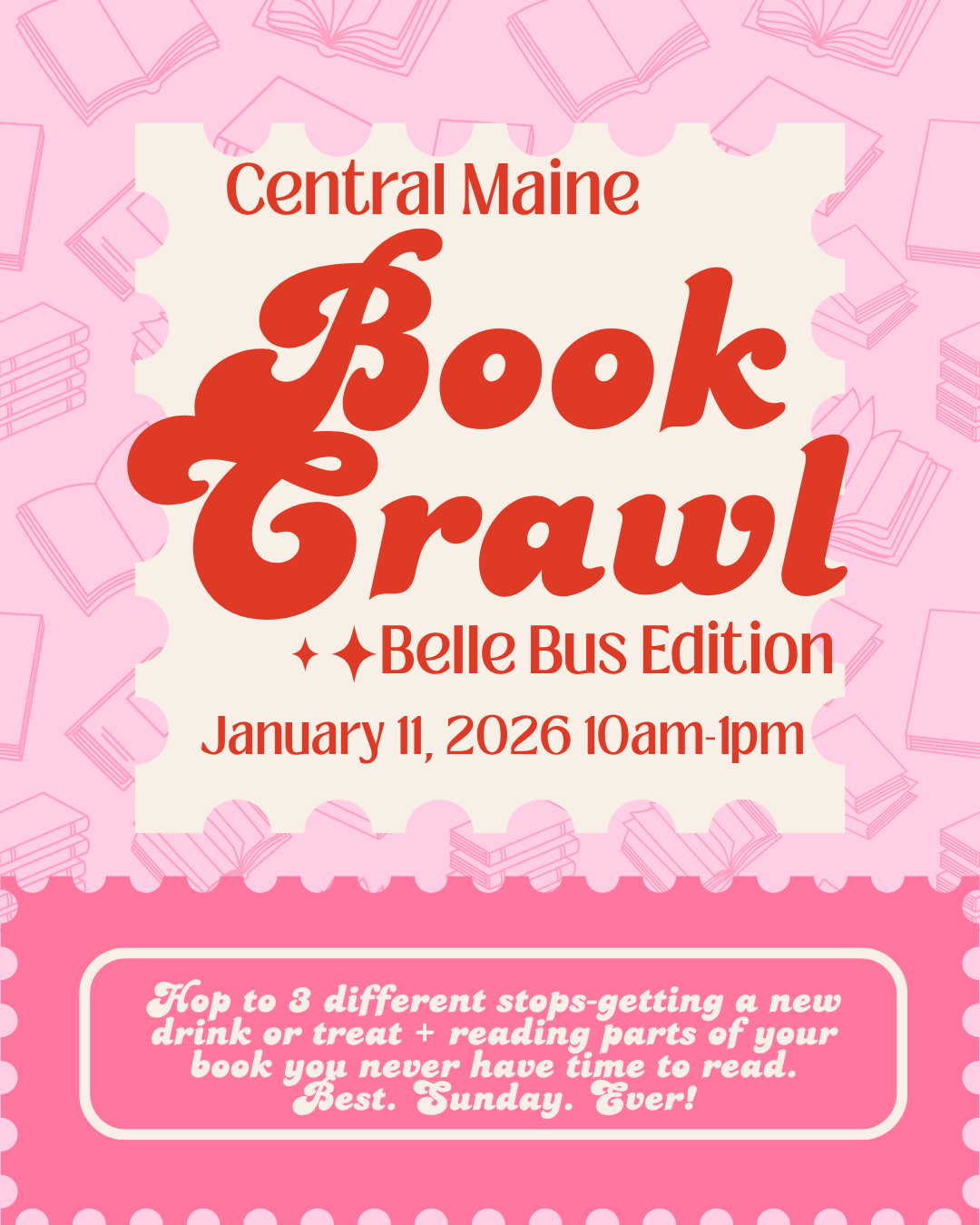 Central Maine Book Crawl 2/15/26