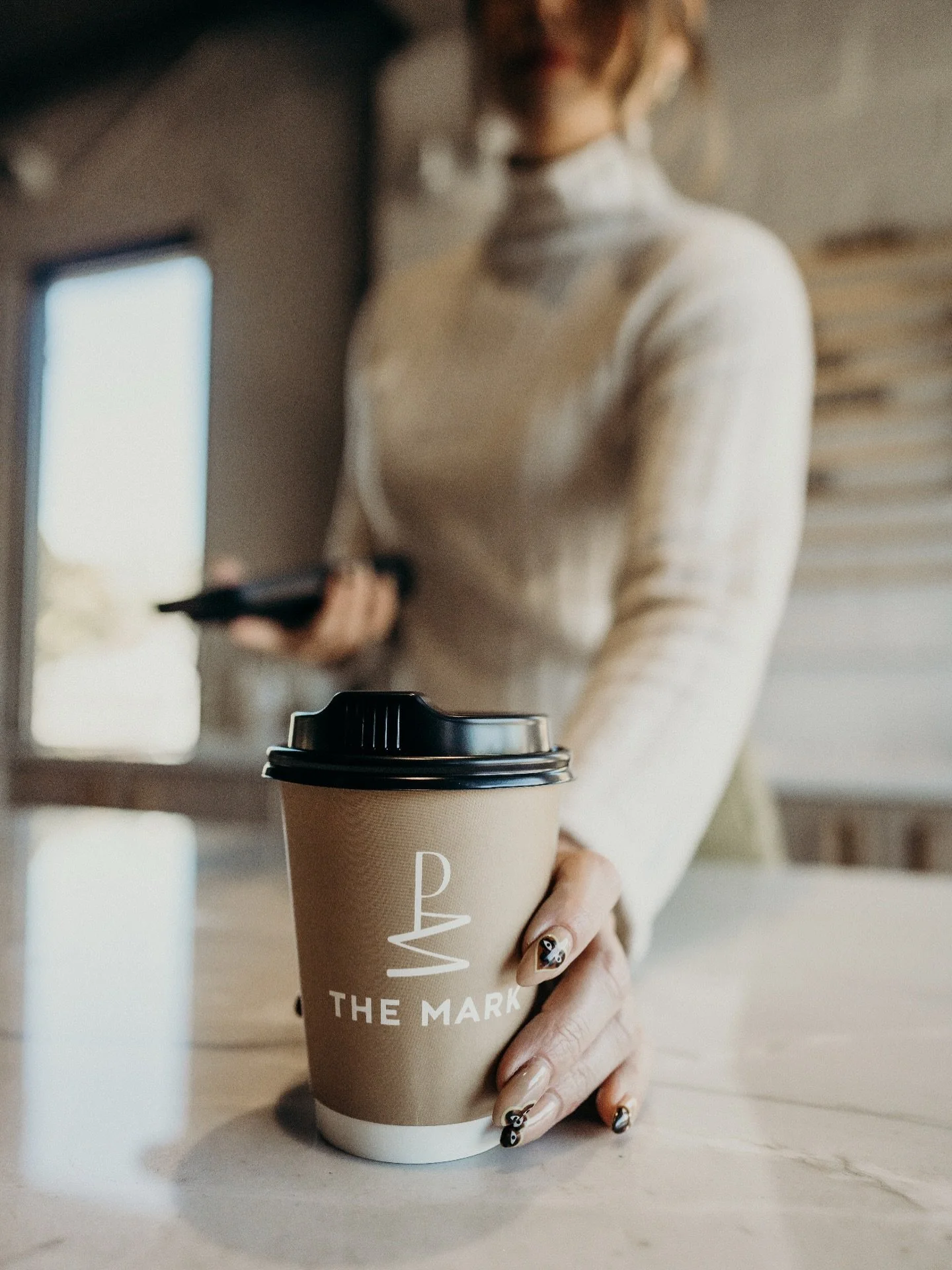 Cozy season and a latte from The Mark caf&eacute; &mdash; the most perfect match. 🍂 ☕️