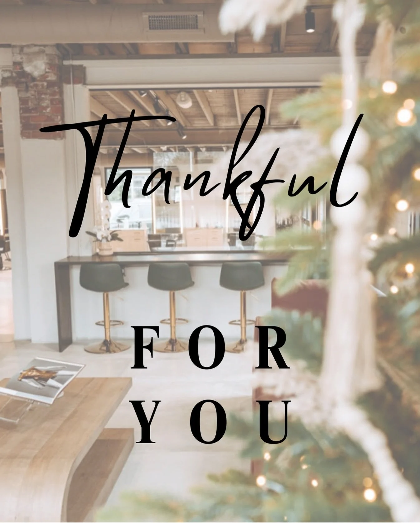 This Thanksgiving, we give thanks to all of you!!!

We hope your holiday is full of things you&rsquo;re thankful for. &hearts;️