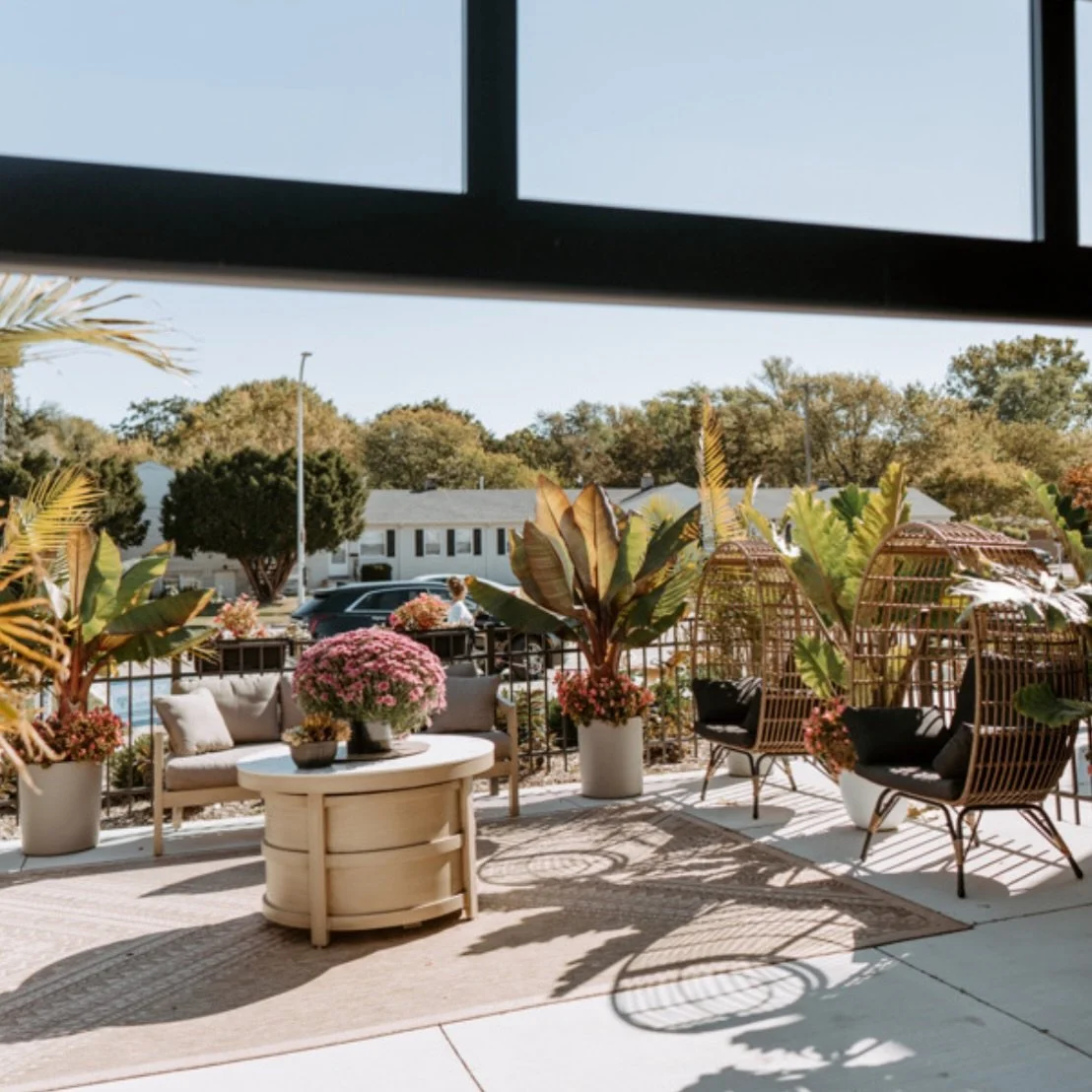 Counting down the days &lsquo;til we&rsquo;re back to patio hangs. ☀️