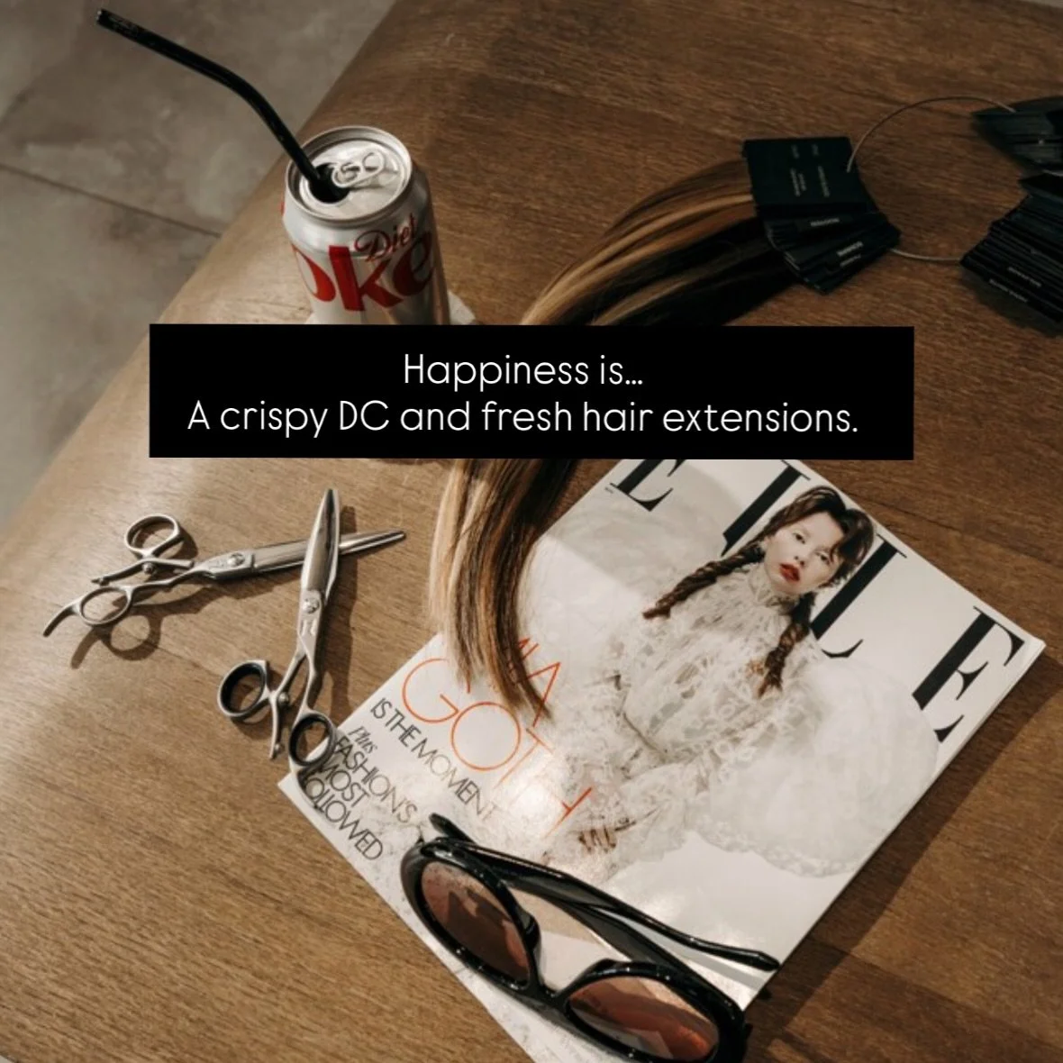 Money doesn&rsquo;t buy happiness. But it can buy extensions, and that&rsquo;s pretty much the same thing. 

#extensions #salon