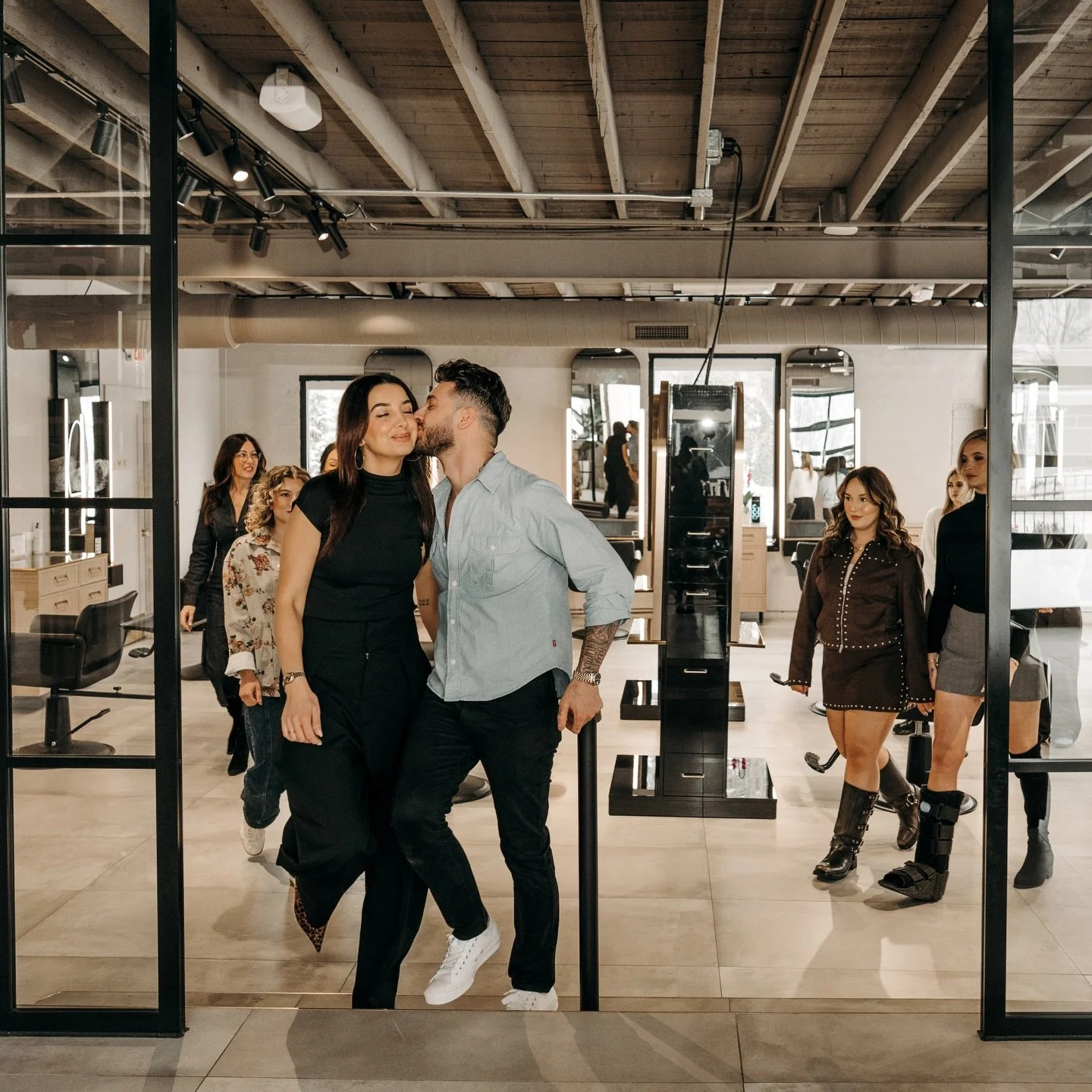 Set goals so big we messed around and ended up with the salon we always dreamed of. &hearts;️