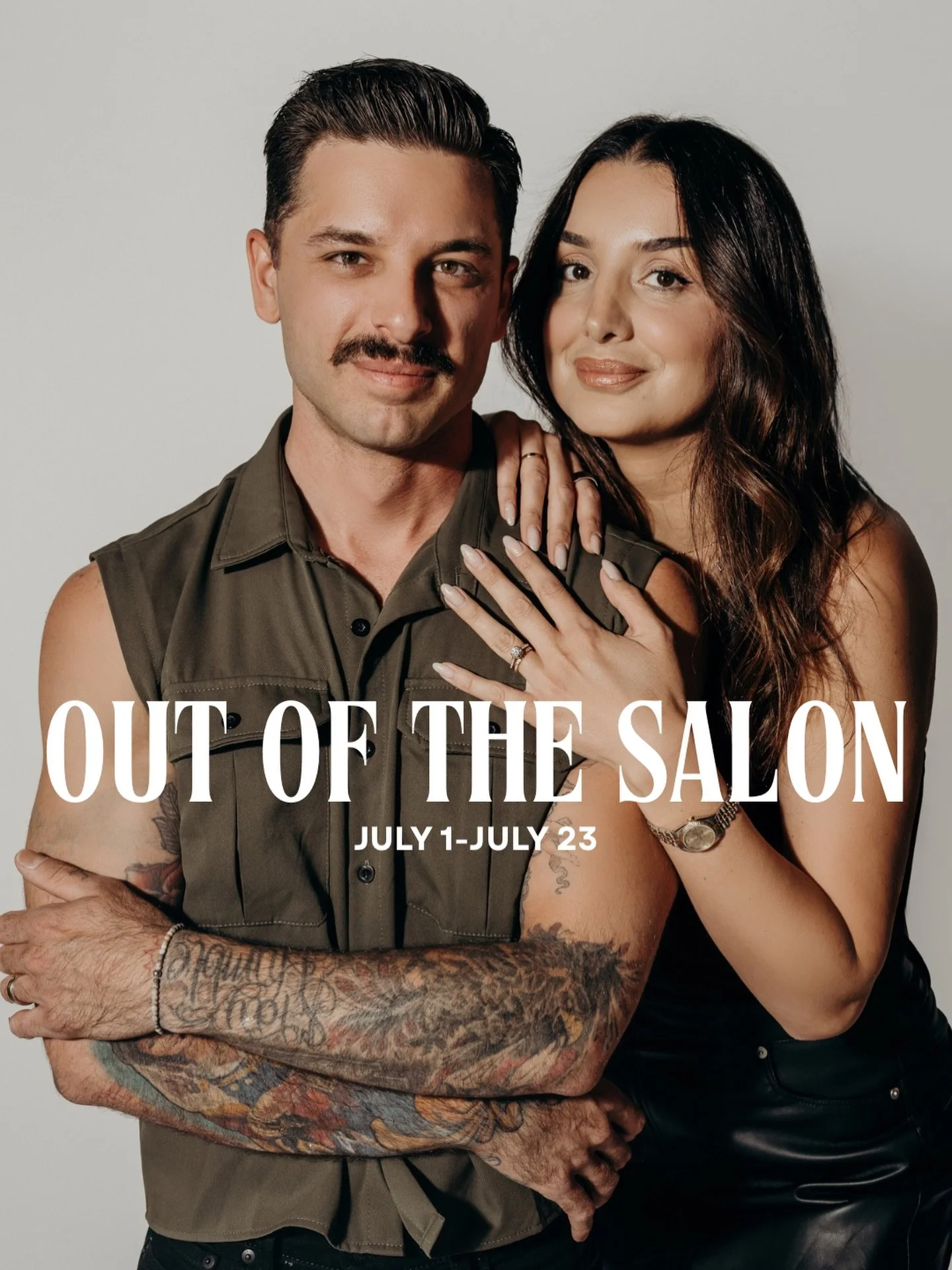 🖤EURO SUMMER LOADING&hellip; 

Peter &amp; Jacky will be out of the salon July 1st thru July 23rd celebrating a wedding and soaking up a little Euro Summer magic with their family. ☀️✈️

That means appointment availability is LIMITED before they lea