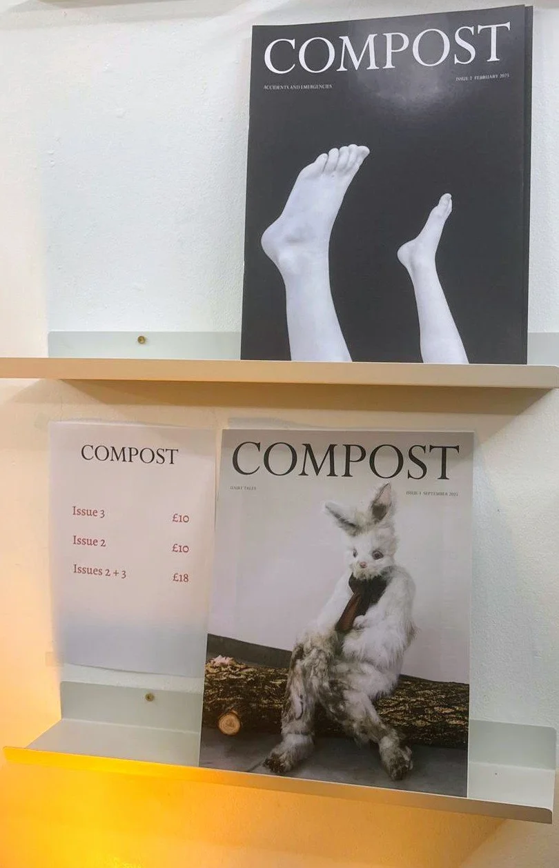 Launch event and exhibition for COMPOST Issue 3, Three Colt Gallery, London © Param Vir