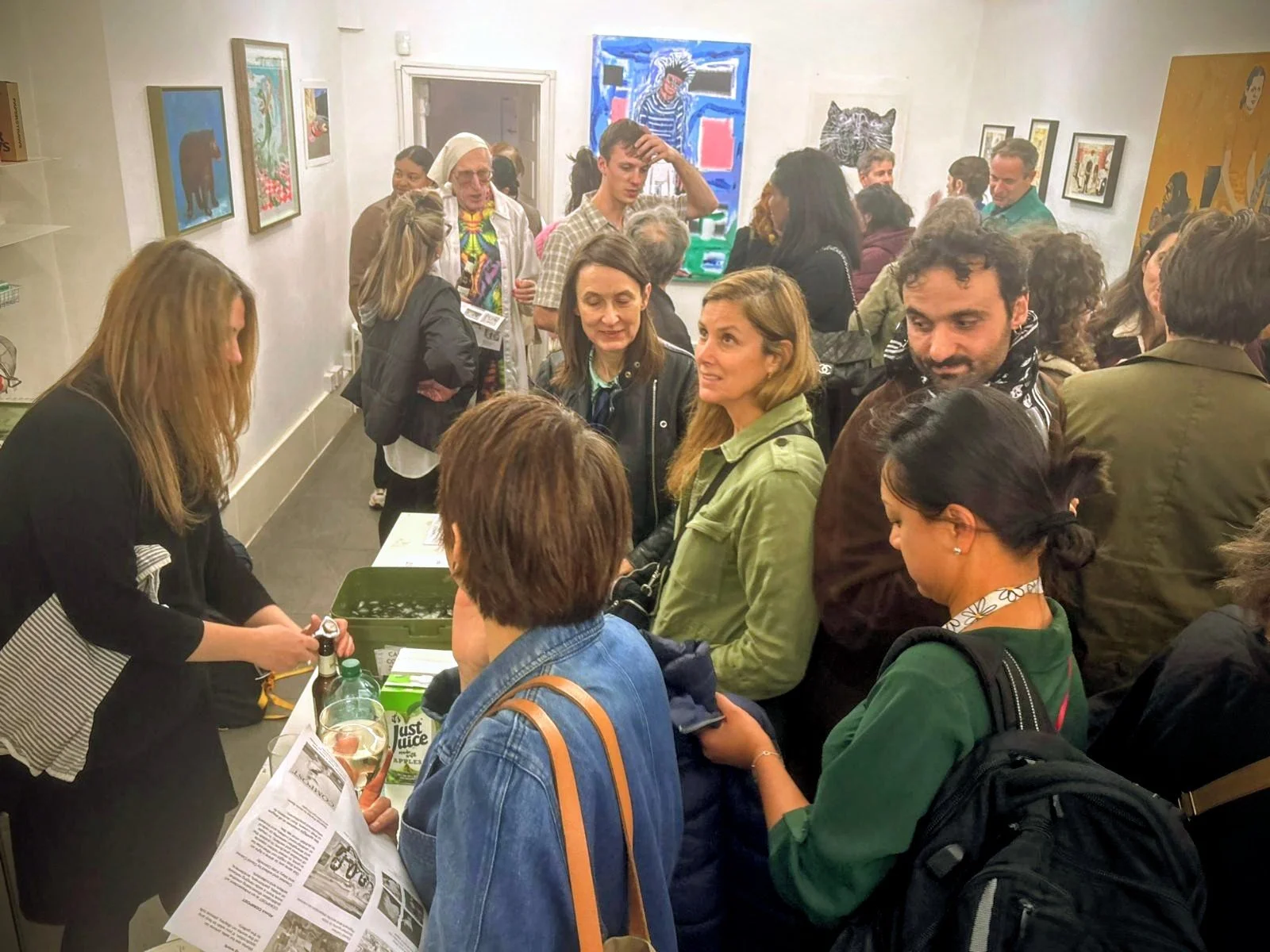Launch event and exhibition for COMPOST Issue 3, Three Colt Gallery, London © Param Vir