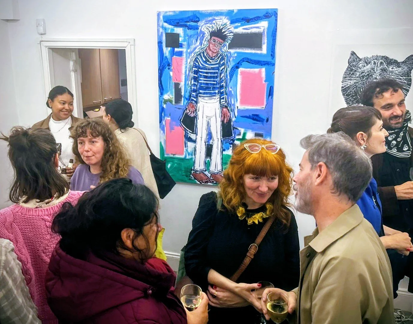 Launch event and exhibition for COMPOST Issue 3, Three Colt Gallery, London © Param Vir