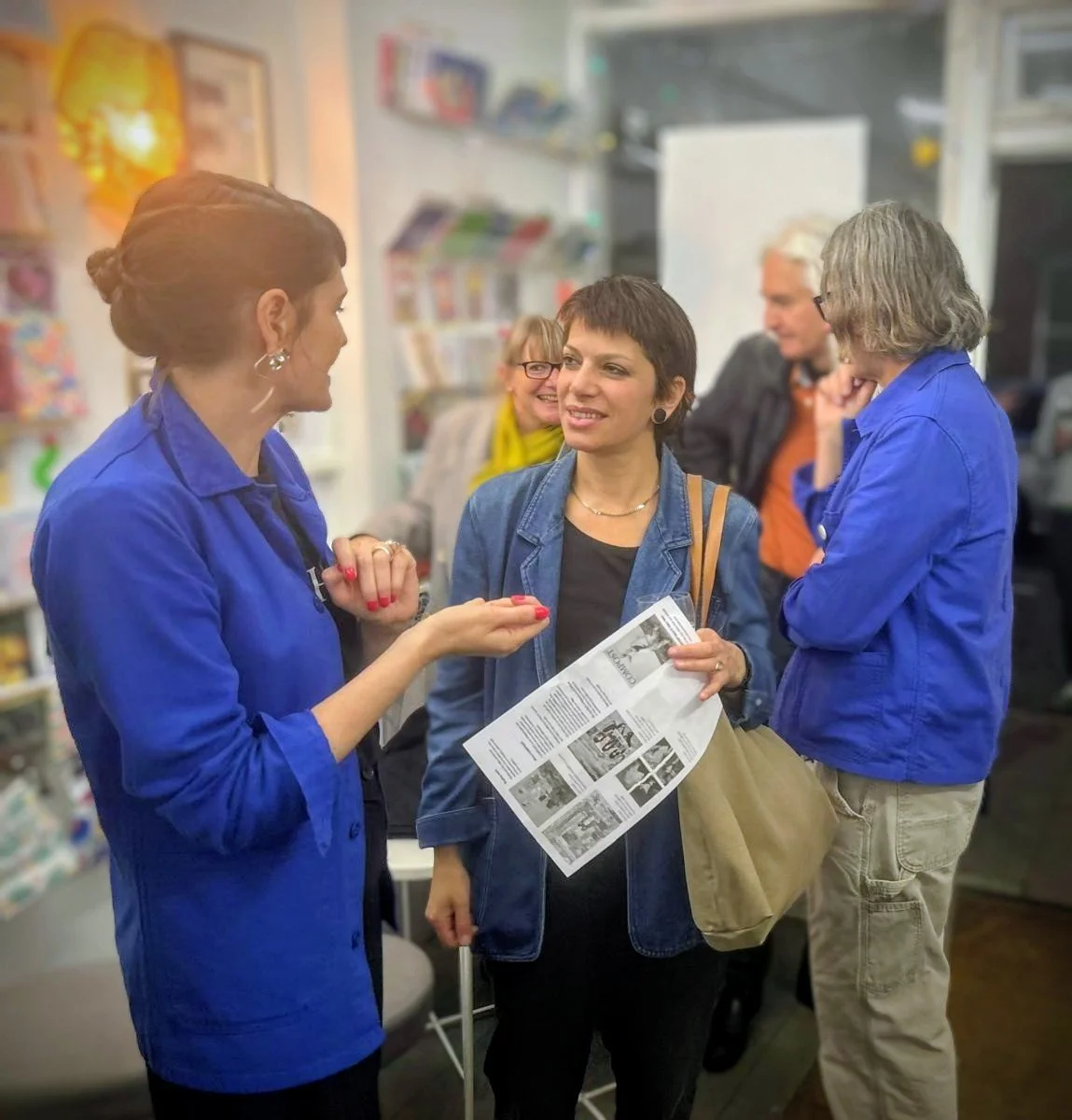 Launch event and exhibition for COMPOST Issue 3, Three Colt Gallery, London © Param Vir
