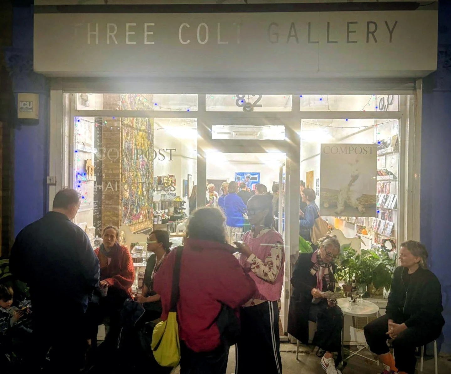 Launch event and exhibition for COMPOST Issue 3, Three Colt Gallery, London © Param Vir