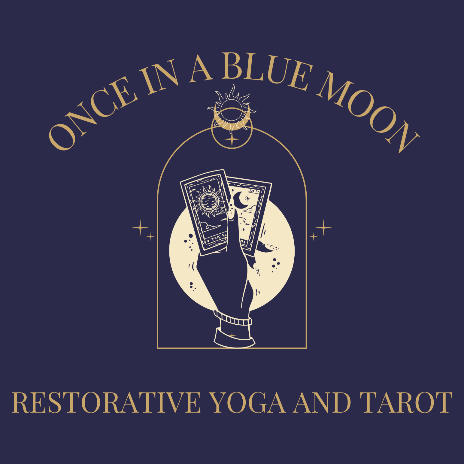 Sunday, May 31- Once in a Blue Moon Restorative Yoga and Tarot