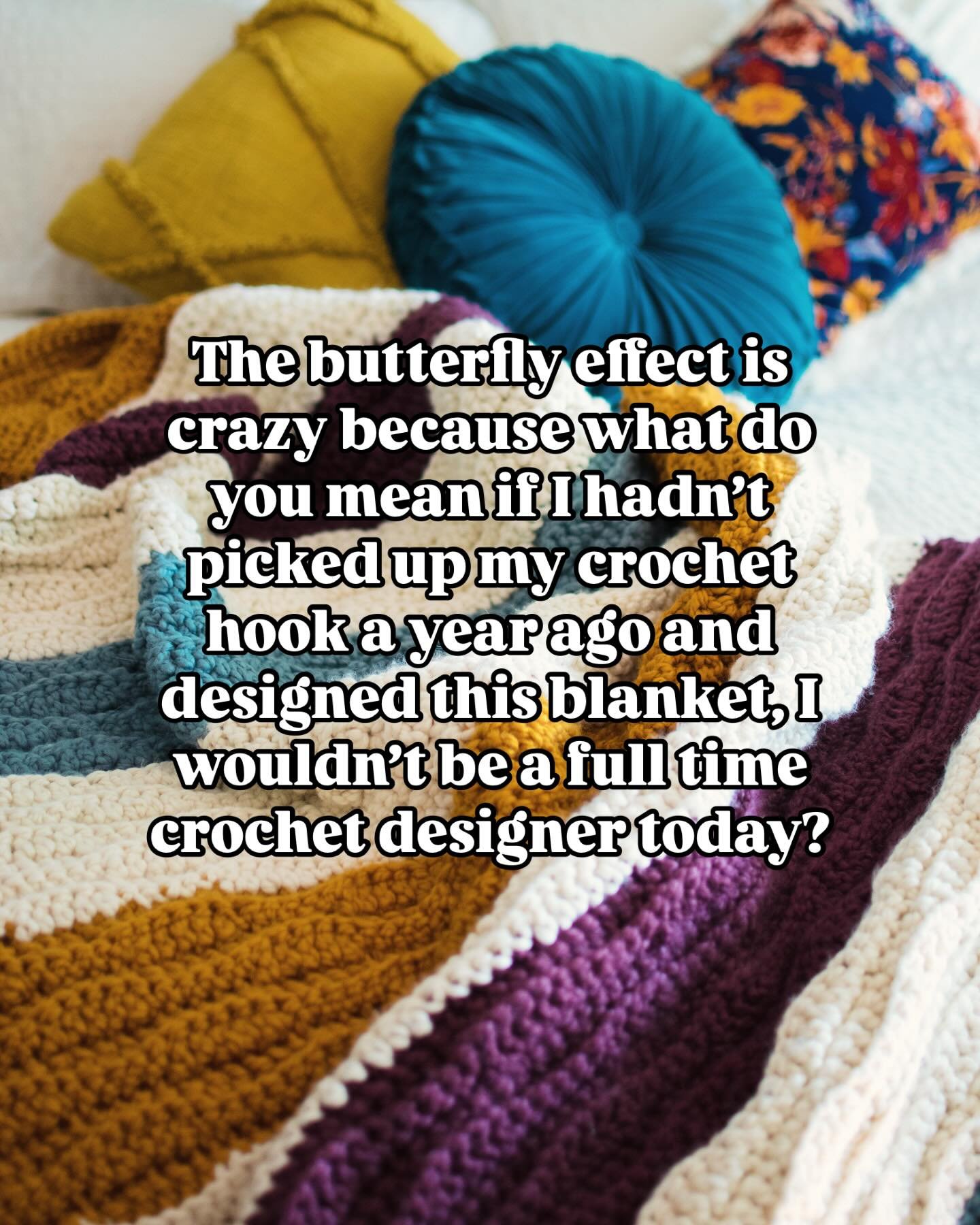 I am so grateful for this community and the opportunity to wake up everyday and do what I love!

I really never thought in a million years that opening an Etsy shop a little over a year ago to share my crochet patterns and hopefully earn enough to pa