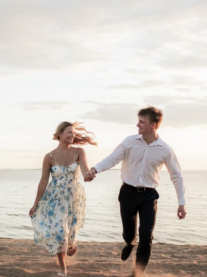 Church community really does bring people together in the best ways. The couple you&rsquo;ve only ever seen in passing suddenly becomes the couple you&rsquo;re photographing beachside, celebrating their engagement and preparing for their fall wedding