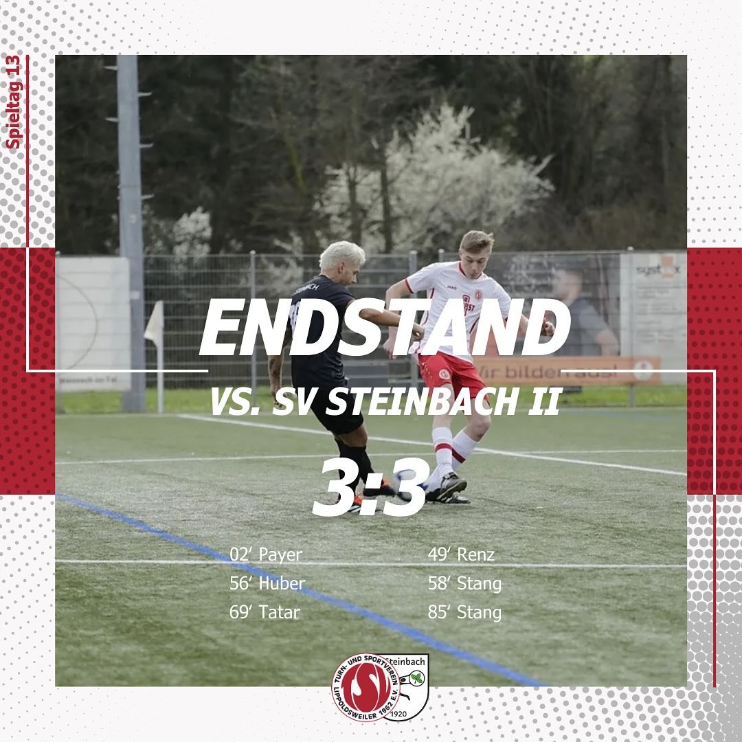 Kreisliga B2 | 13. Spieltag

Hart erk&auml;mpfter Ausw&auml;rtspunkt.

Nun hei&szlig;t es die Pause zu nutzen, die Akkus aufzuladen und mit vollem Fokus auf das erste R&uuml;ckrundenspiel am 09.03.2025 hinzuarbeiten.

#team #fussball #kreisligafussba