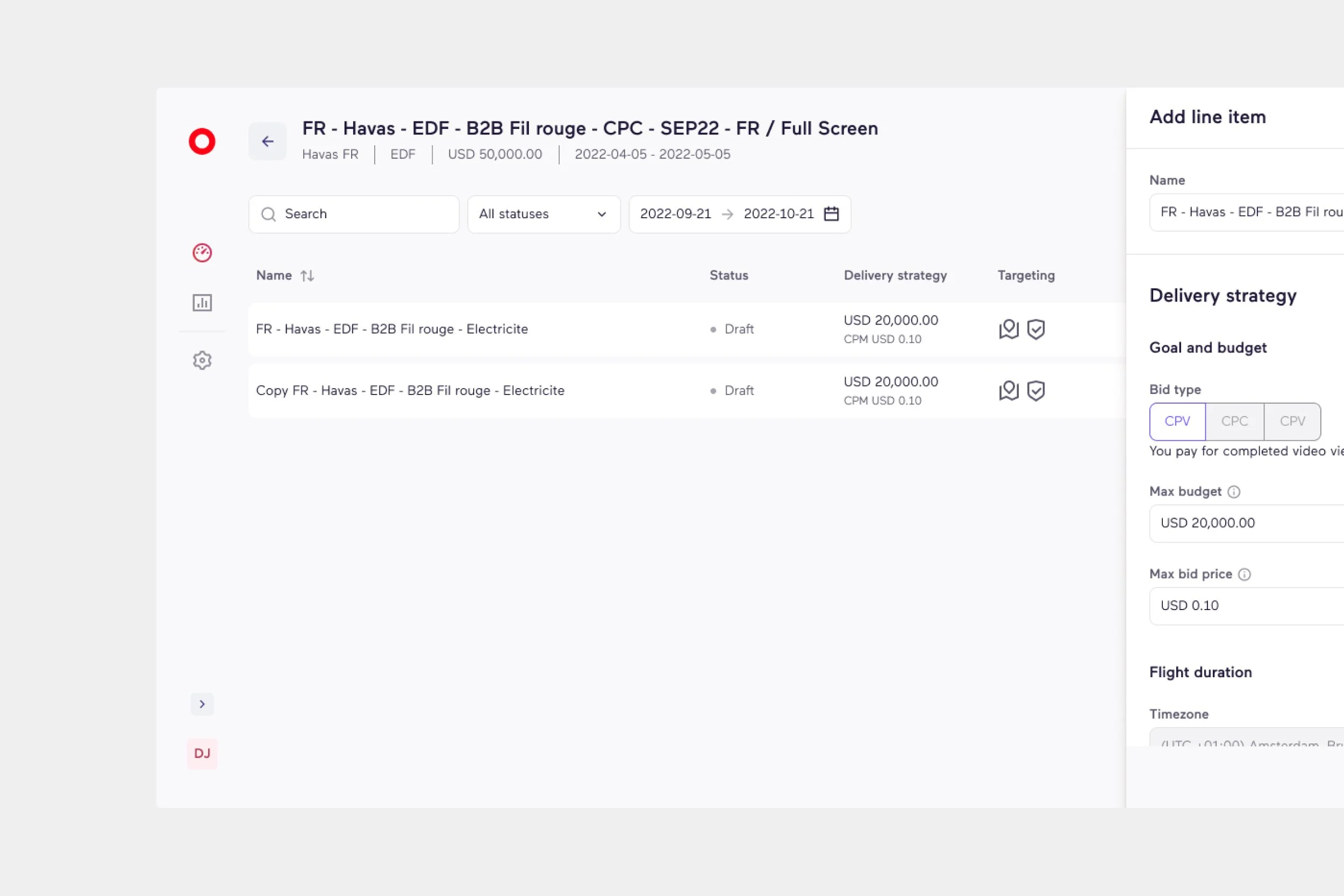 Ogury Ad Manager: Campaign Creation