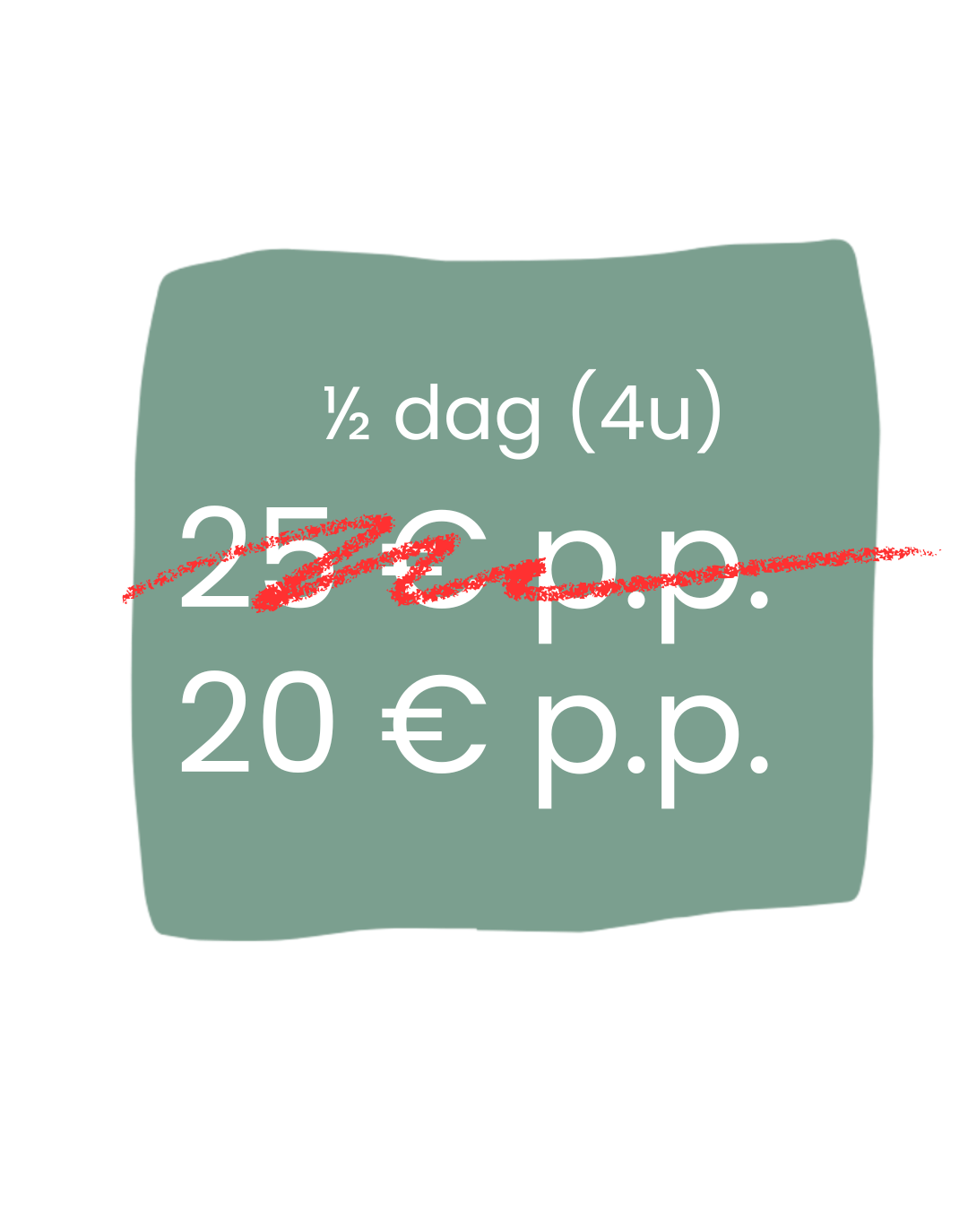 Prix d'entrée: 25 euros par personne, demi-journée, tarif réduit 20 euros par personne, pour une demi-journée.