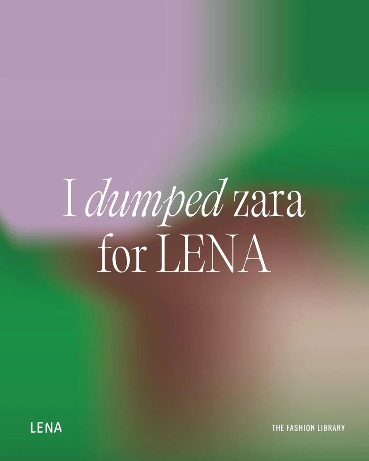 Sommige merken beginnen met een briefing.
Andere met een idee dat blijft hangen.

LENA begon tijdens een roadtrip.
Met mijn zusjes.

Wat als lenen het nieuwe kopen wordt?

#archiving #branding #brandstory