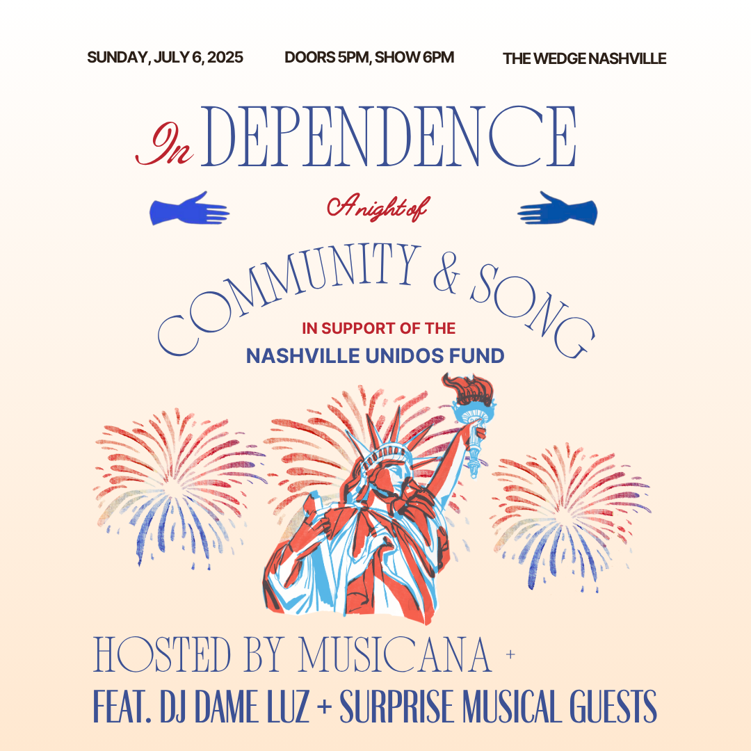 In Dependence: A night of Community & Song