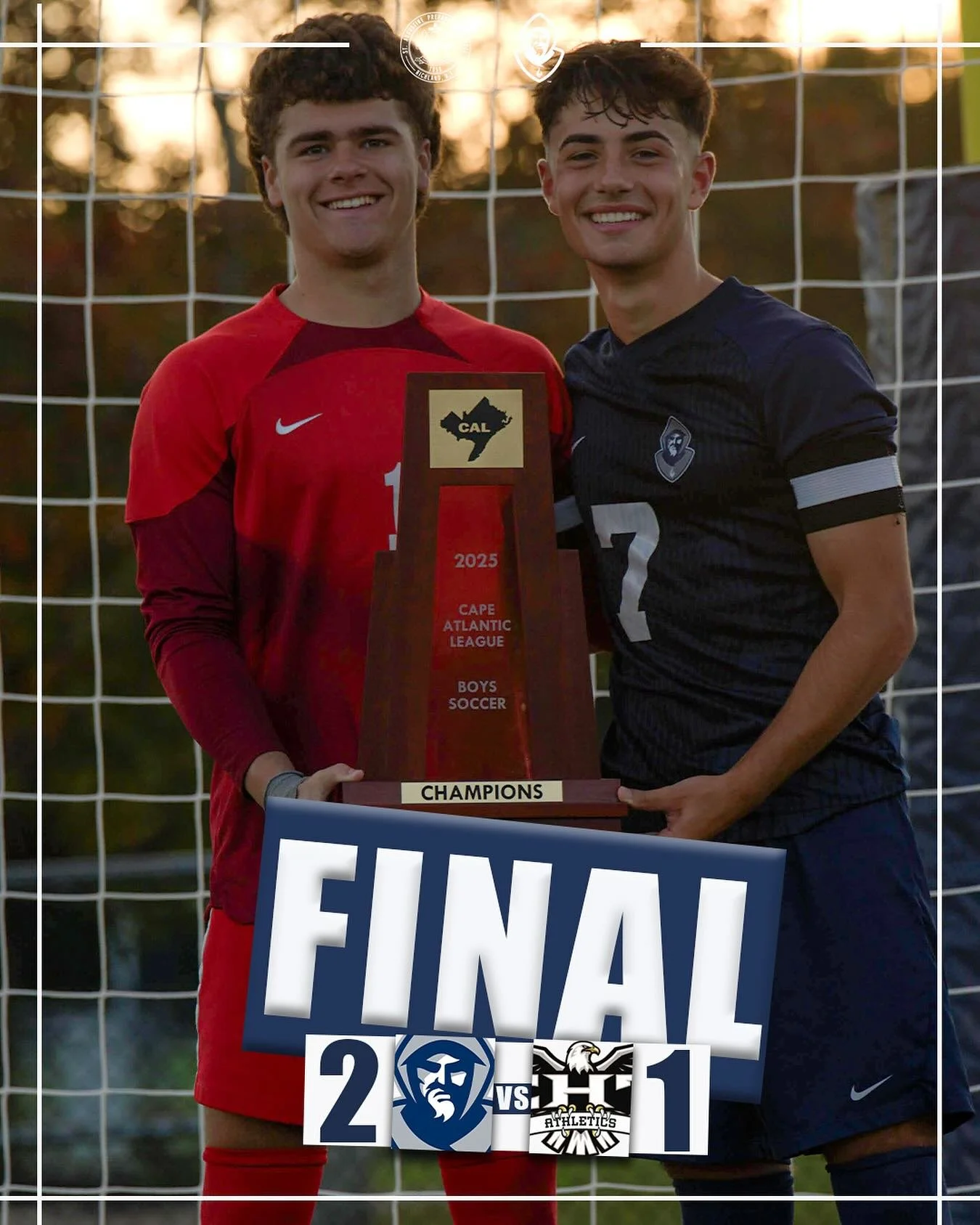 Soccer wins it&rsquo;s 4th straight CAL Tournament!