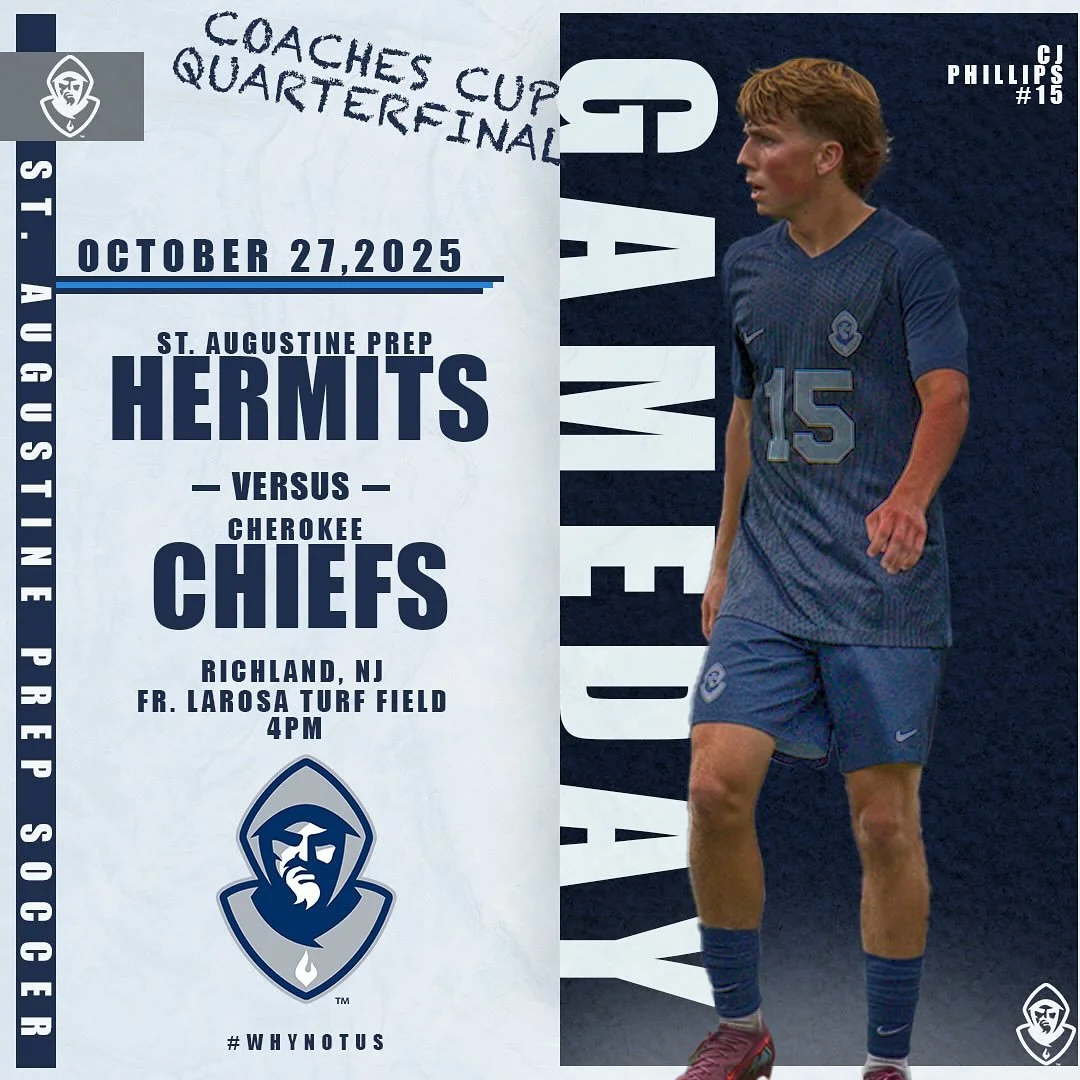 Soccer hosts @cherokeesoccer_ in the quarterfinals of the Coaches Cup.

@hermitsbroadcasting has the livestream